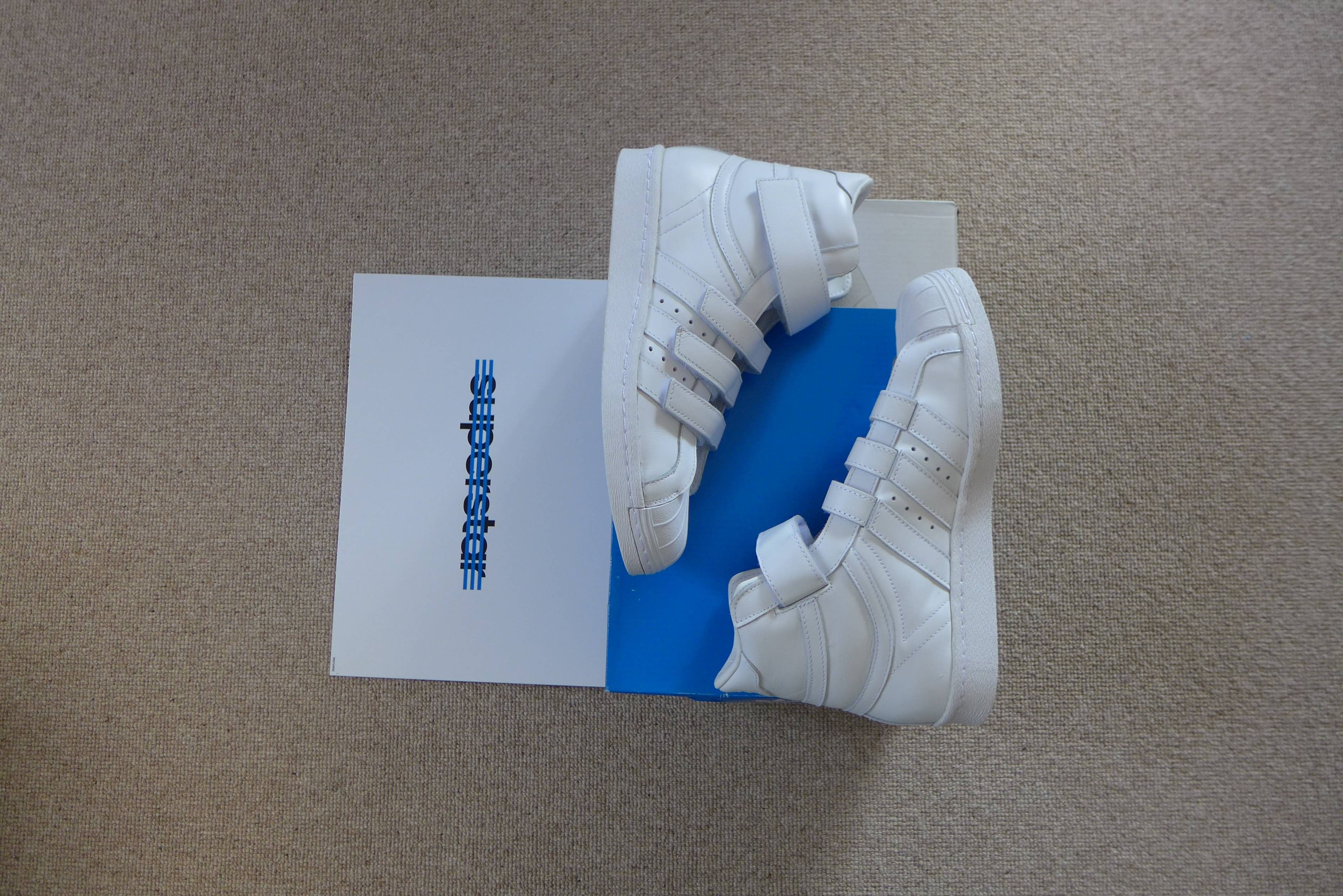 Adidas Adidas x Juun.J Pro Model 80s Hi Sneakers - White Size US 6.5 / EU 39-40 - 6 Thumbnail