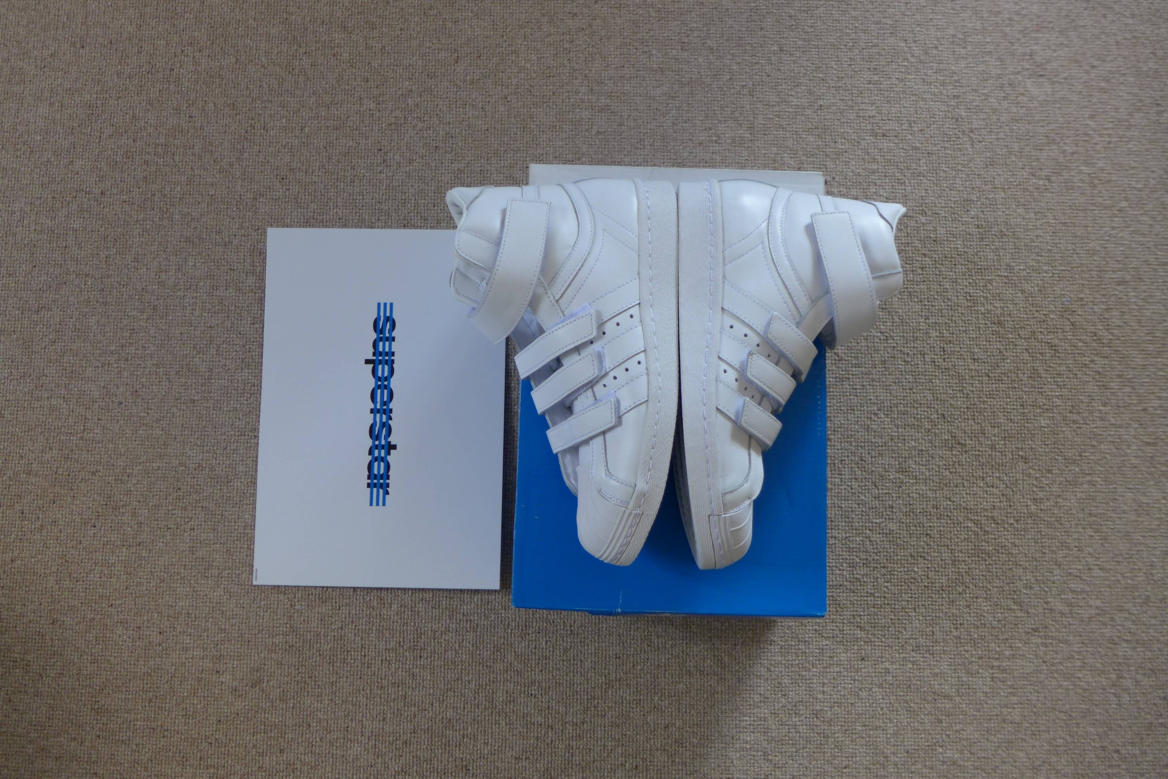 Adidas Adidas x Juun.J Pro Model 80s Hi Sneakers - White Size US 6.5 / EU 39-40 - 8 Thumbnail