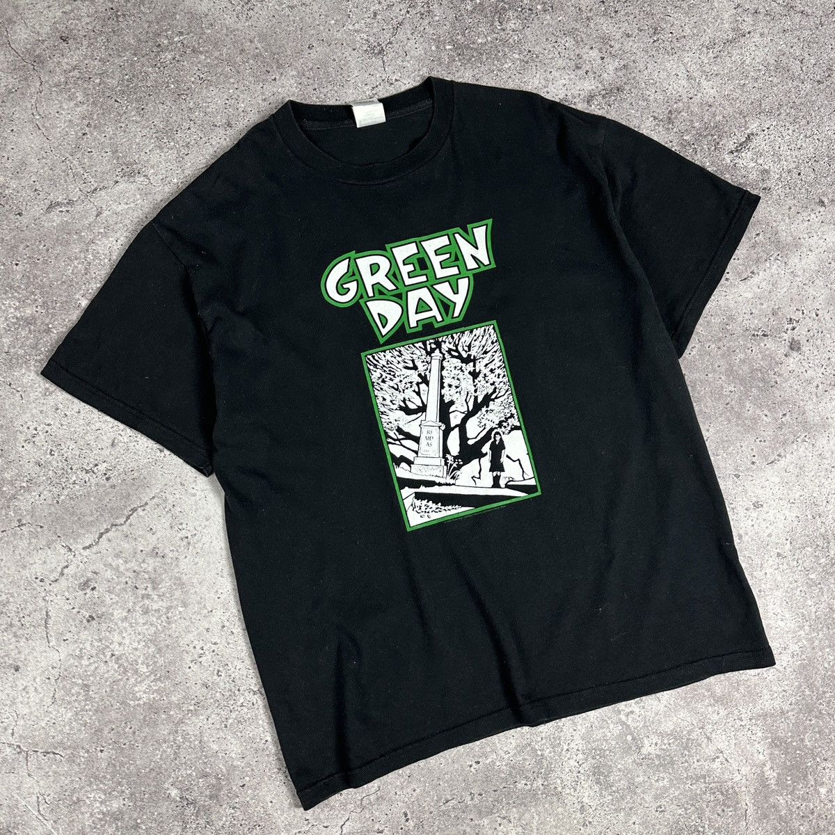 Band Tees Vintage 00s Green Day Smoothed Out Slappy Hours tee rare y2k Size US L / EU 52-54 / 3 - 3 Thumbnail