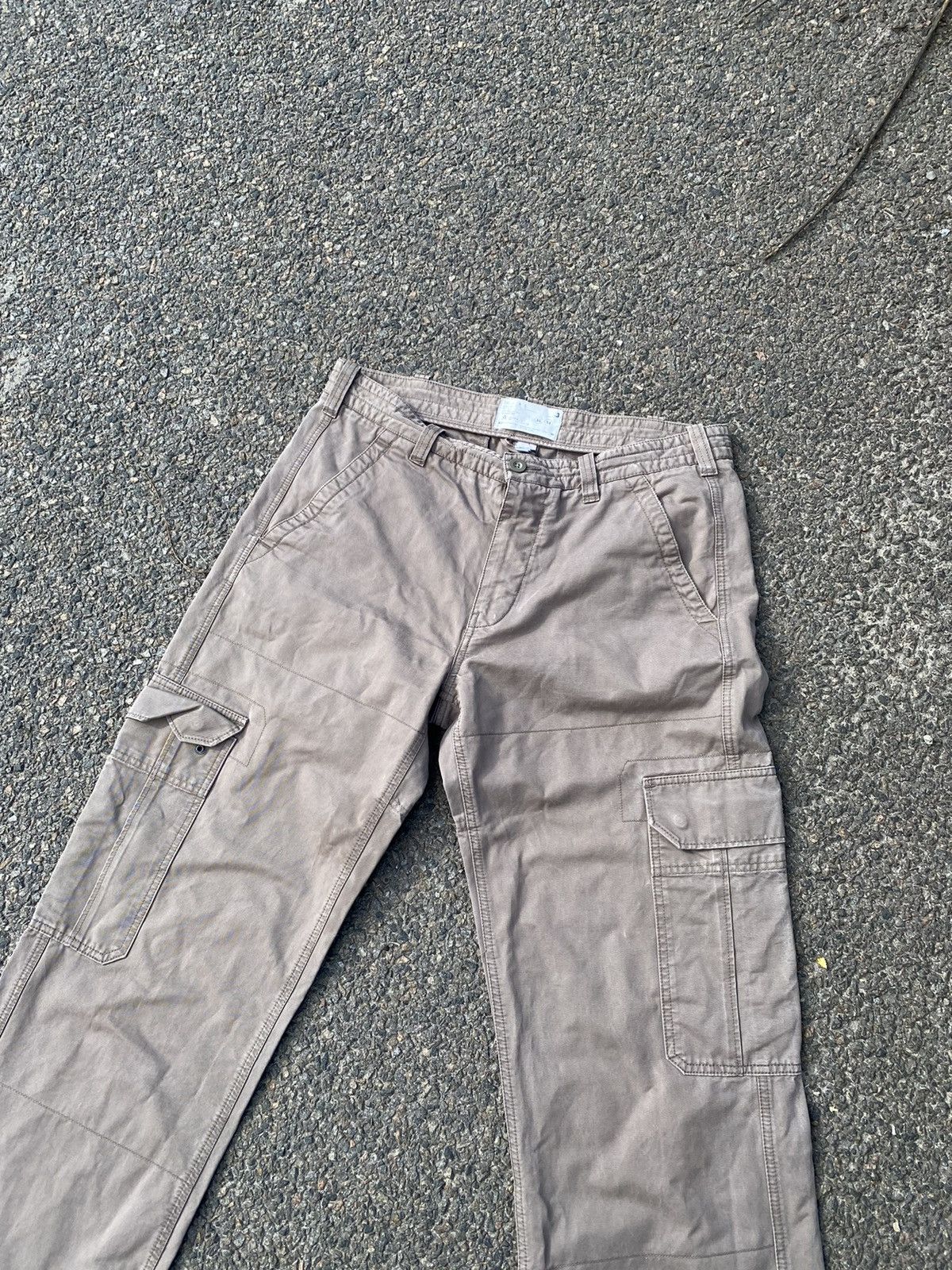 Gap × Vintage Mens Vintage Gap Cargo Pants streetwear y2k army Rare hype Size US 34 / EU 50 - 2 Thumbnail