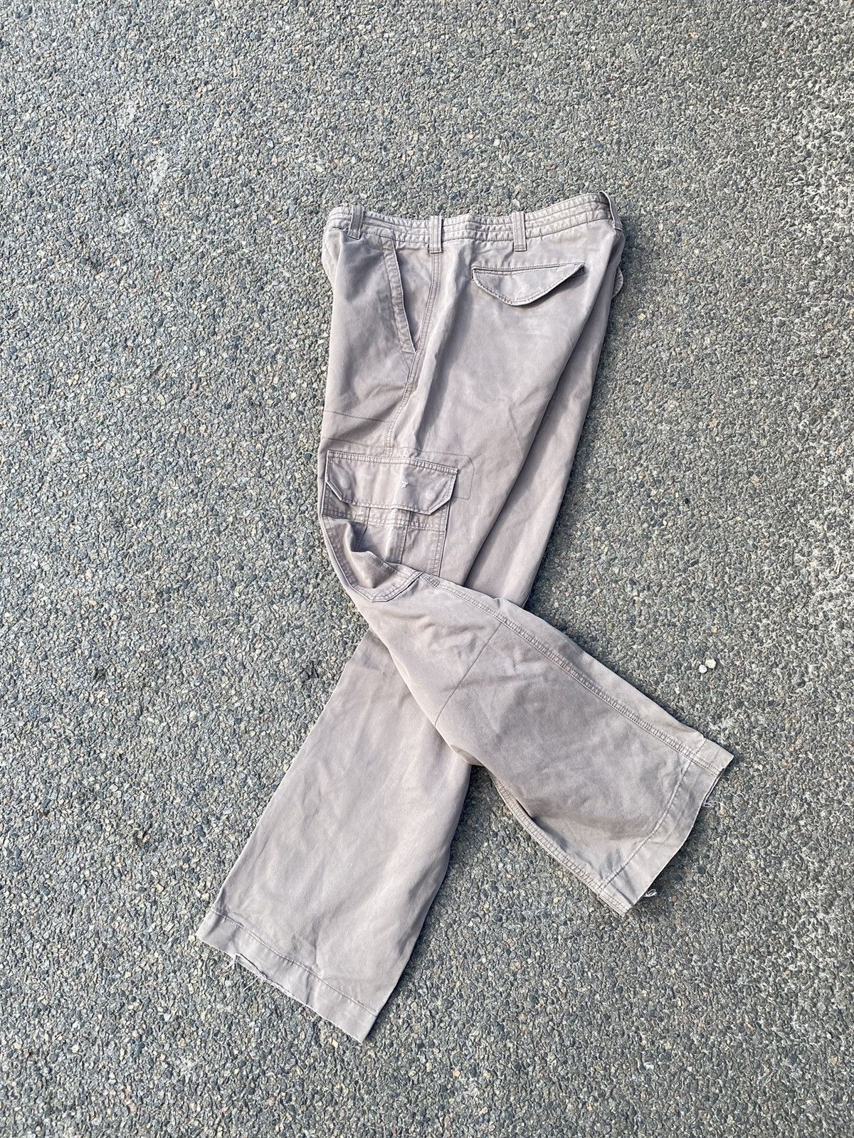 Gap × Vintage Mens Vintage Gap Cargo Pants streetwear y2k army Rare hype Size US 34 / EU 50 - 4 Thumbnail