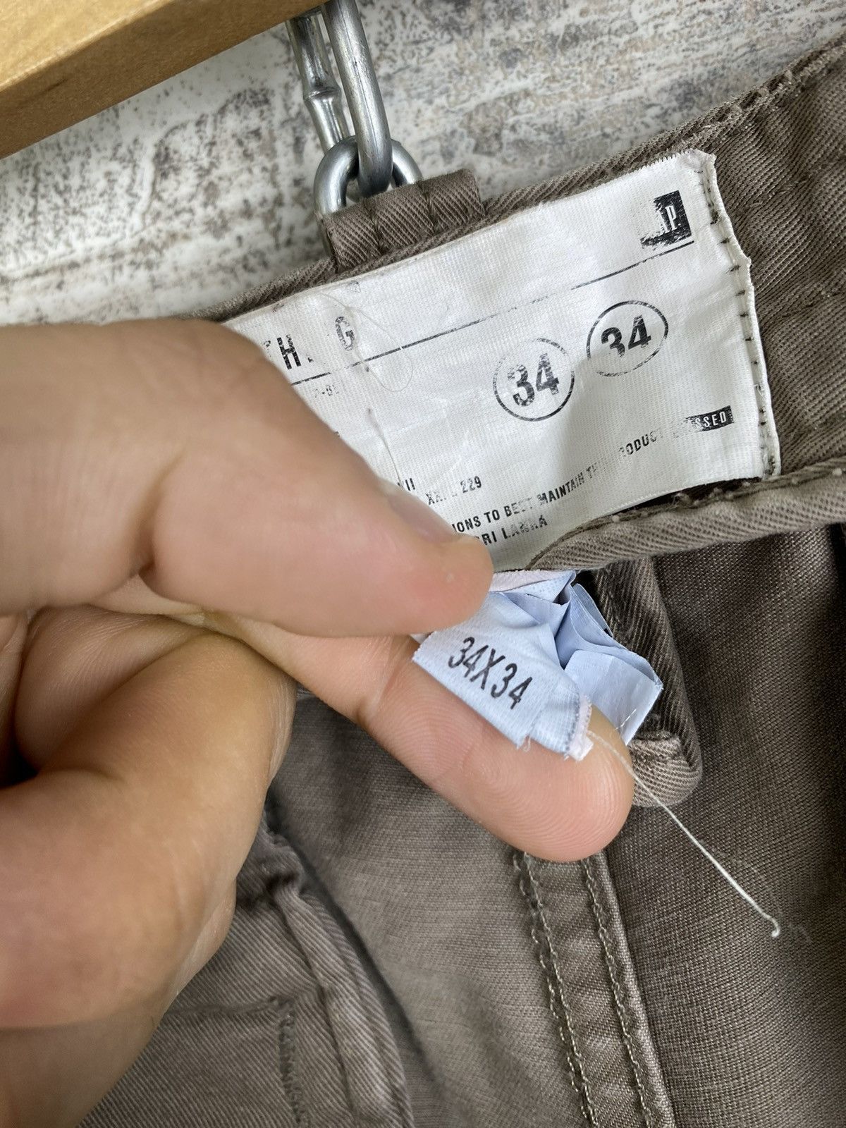 Gap × Vintage Mens Vintage Gap Cargo Pants streetwear y2k army Rare hype Size US 34 / EU 50 - 25 Thumbnail