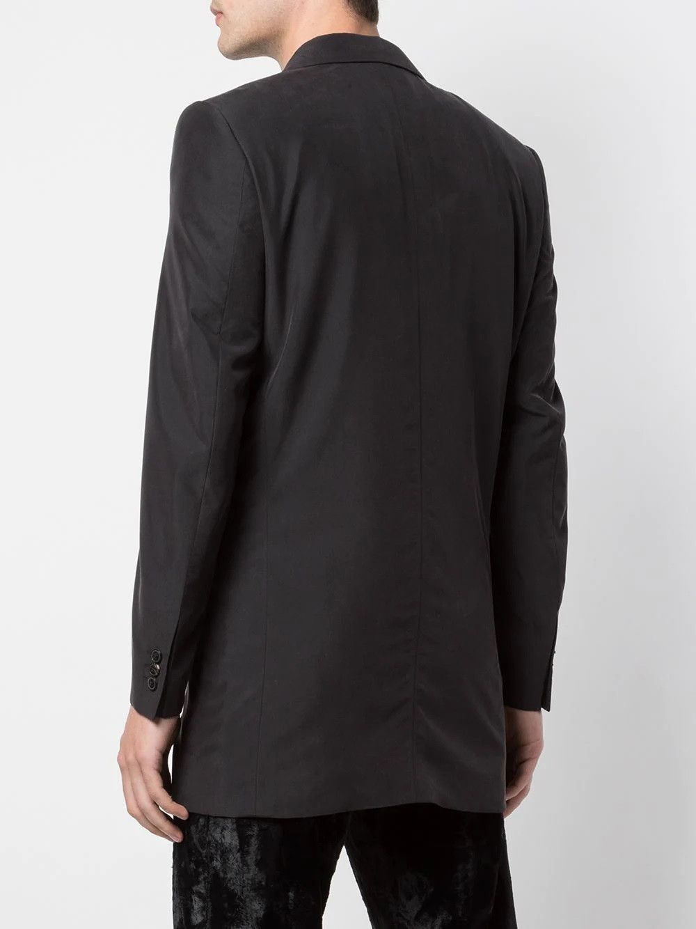 Martine Rose Martine Rose Asher Tailored Jacket - Black Modal Size US S / EU 44-46 / 1 - 3 Thumbnail