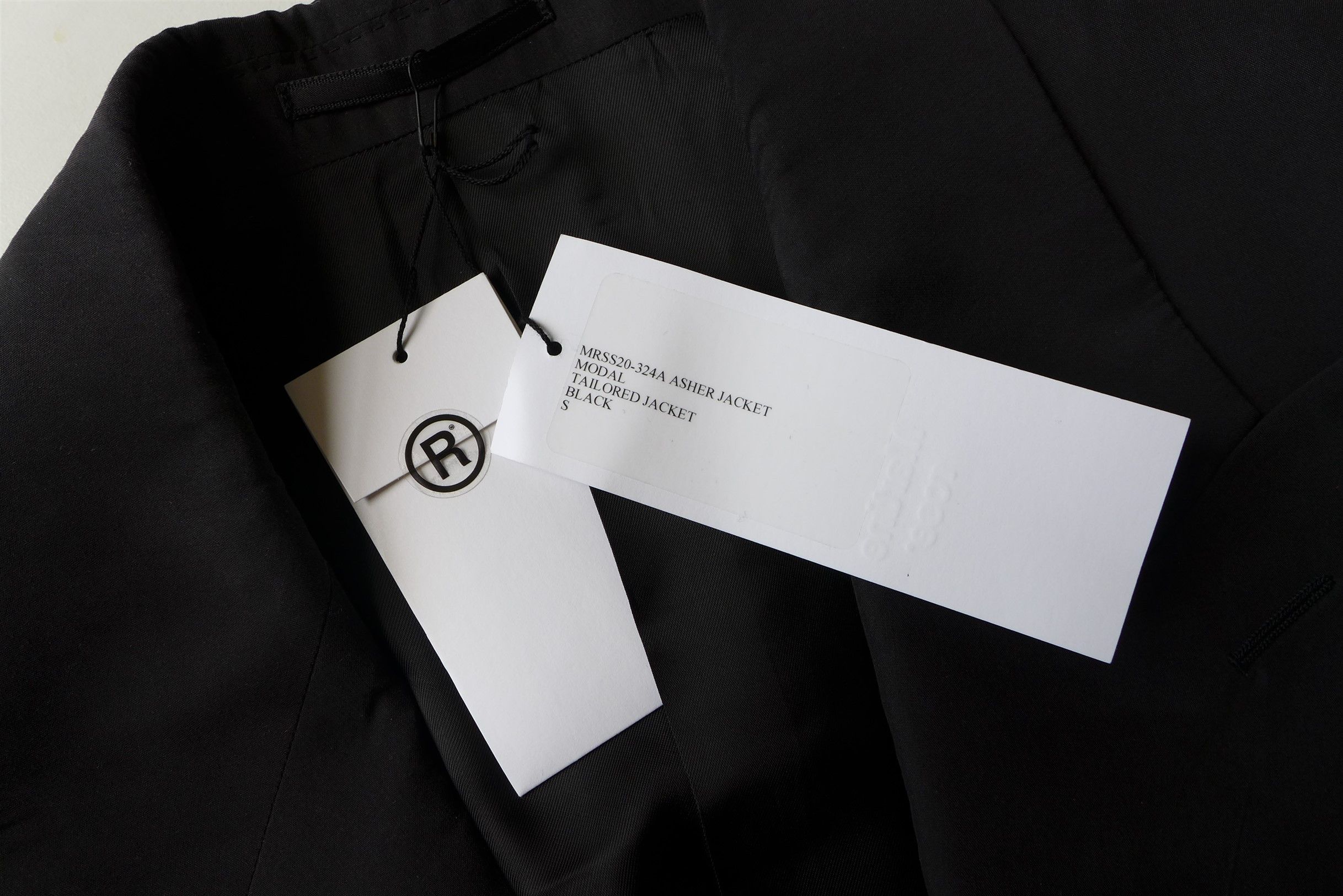 Martine Rose Martine Rose Asher Tailored Jacket - Black Modal Size US S / EU 44-46 / 1 - 12 Thumbnail