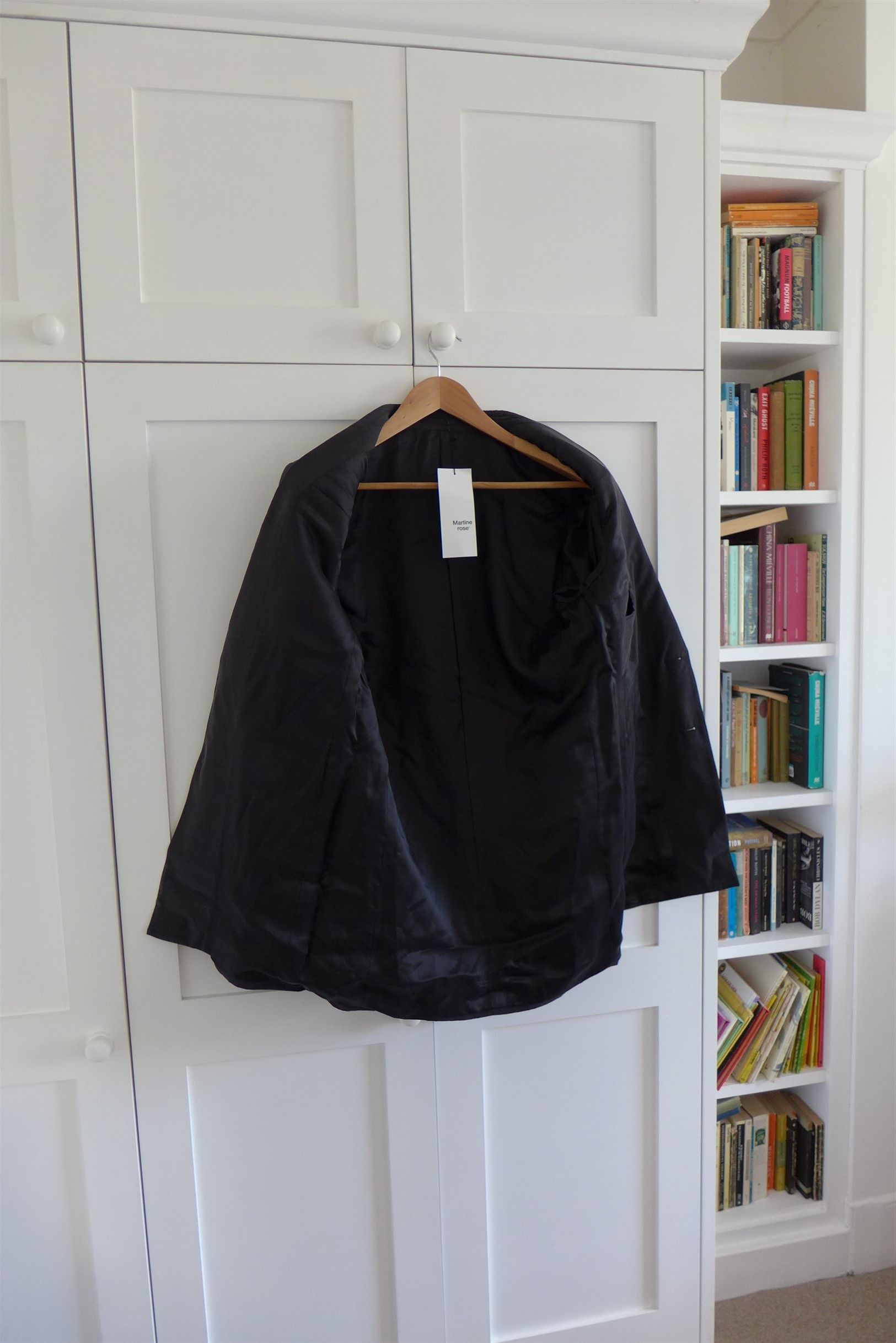 Martine Rose Martine Rose Asher Tailored Jacket - Black Modal Size US S / EU 44-46 / 1 - 7 Thumbnail