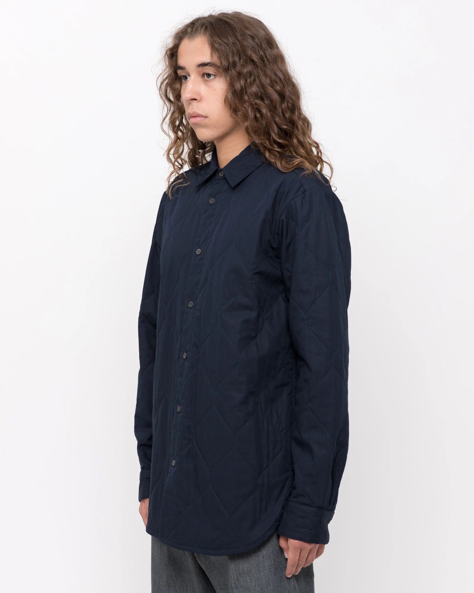 Dries Van Noten Dries Van Noten FW19 Quilted Constable Shirt Size US L / EU 52-54 / 3 - 2 Thumbnail