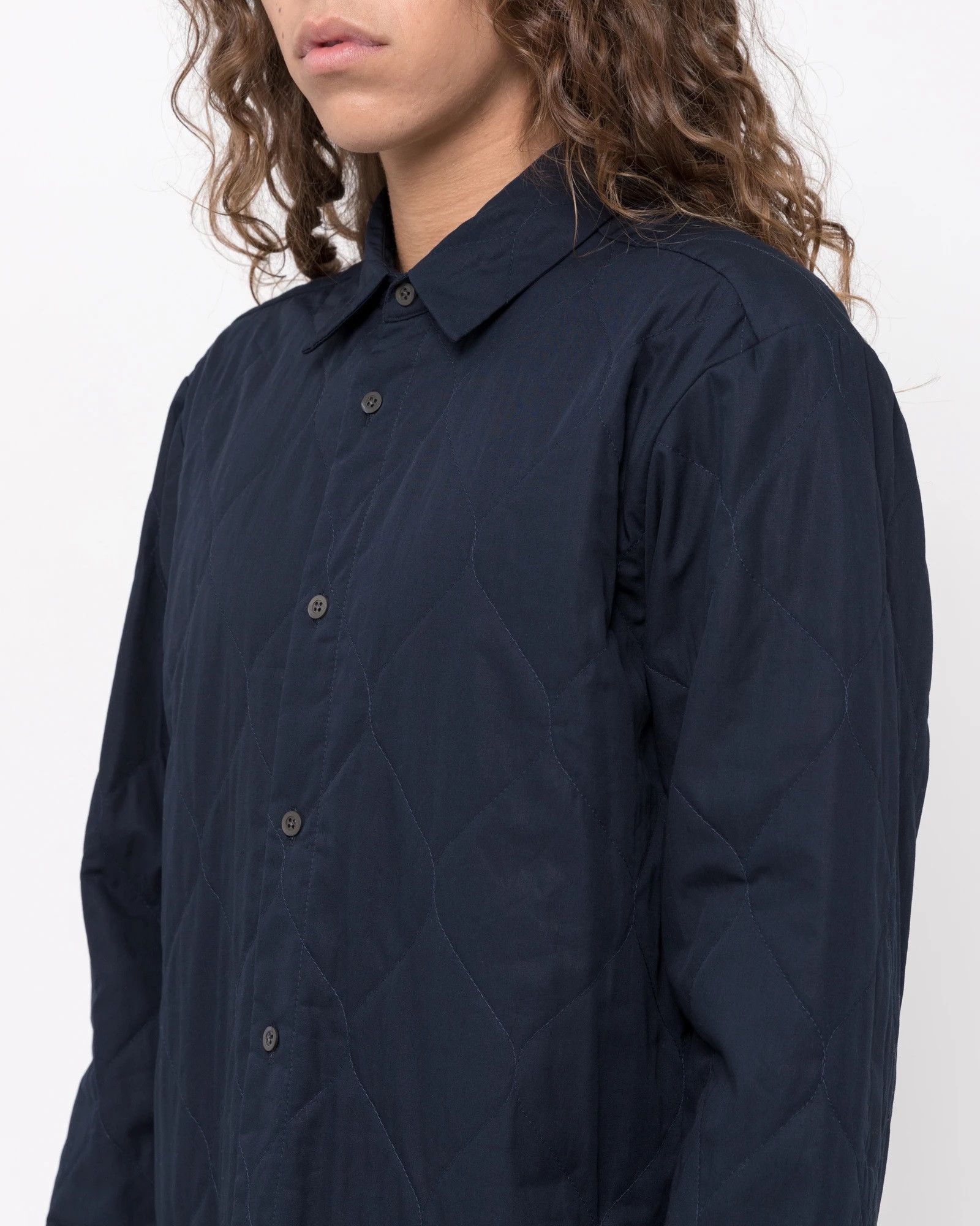 Dries Van Noten Dries Van Noten FW19 Quilted Constable Shirt Size US L / EU 52-54 / 3 - 4 Thumbnail