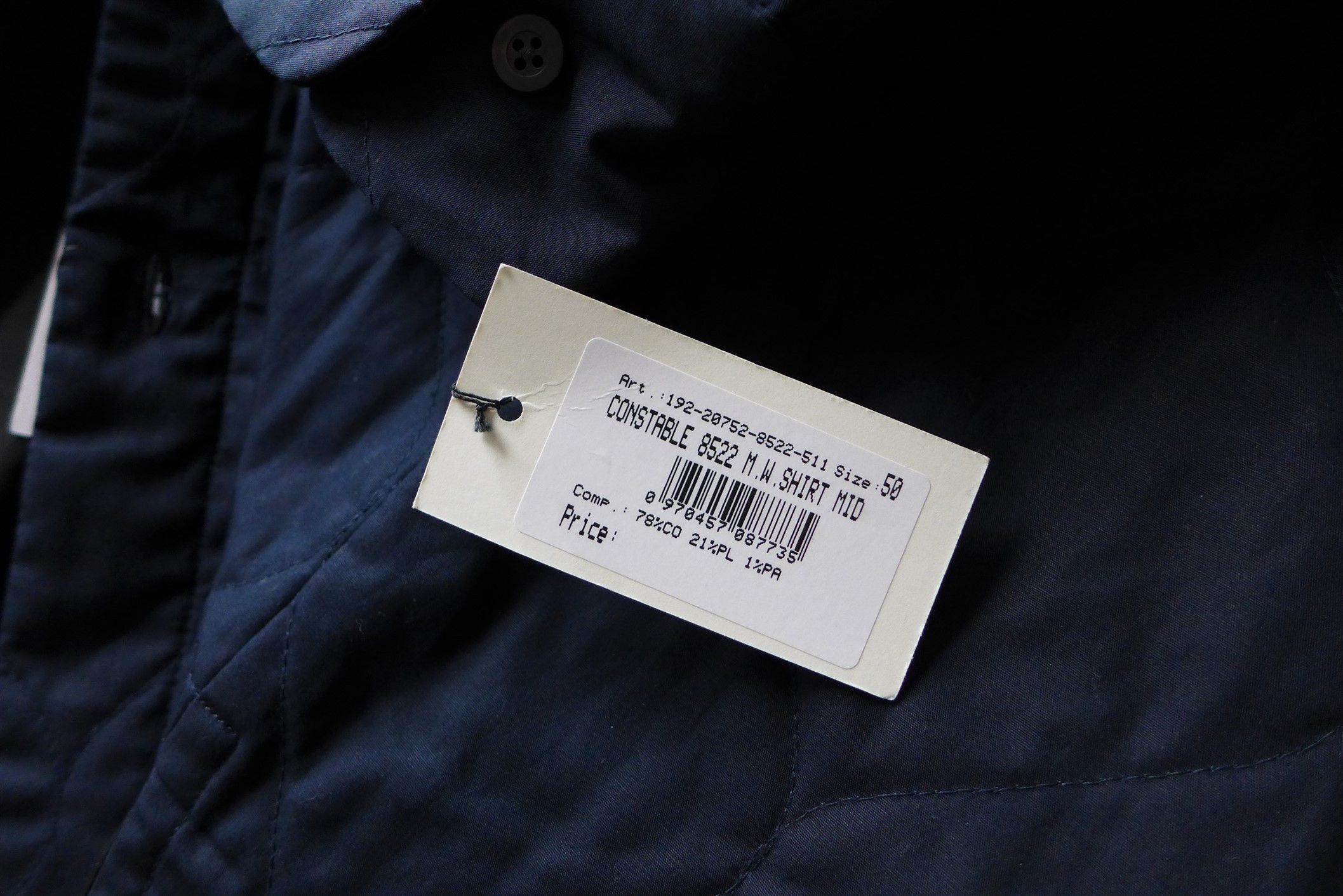 Dries Van Noten Dries Van Noten FW19 Quilted Constable Shirt Size US L / EU 52-54 / 3 - 10 Thumbnail