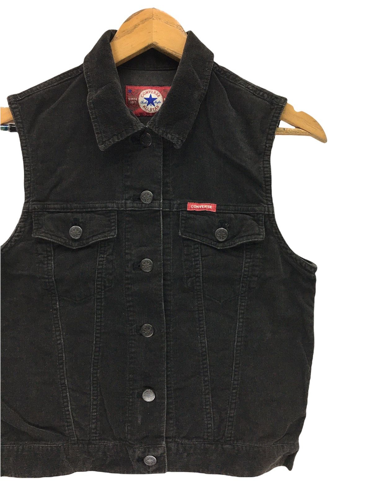 Converse × Seditionaries Vintage Converse Small Logo Vest Jacket Size US S / EU 44-46 / 1 - 5 Thumbnail