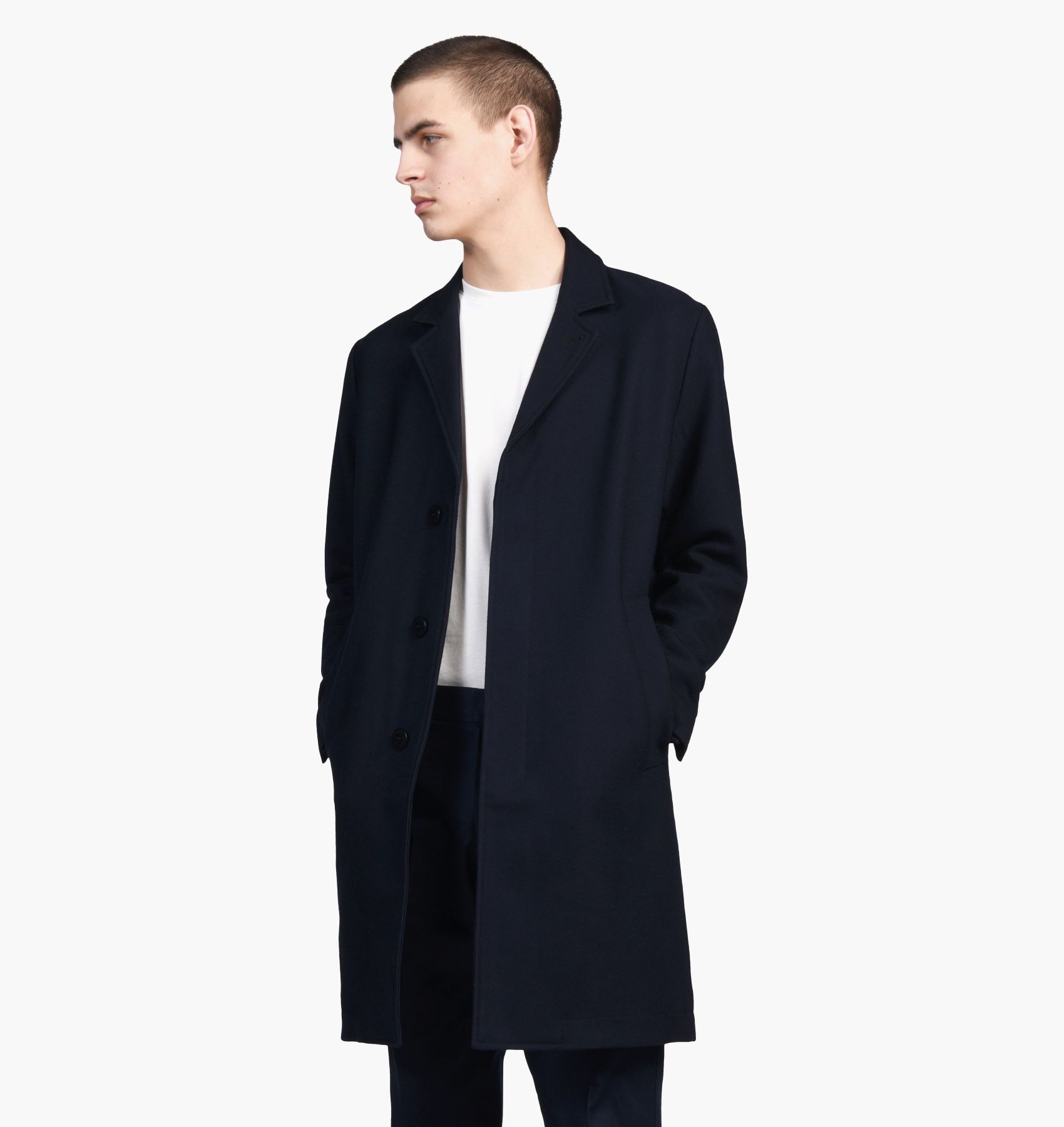 Norse Projects Norse Projects Sundsval Coat - Dark Navy Size US L / EU 52-54 / 3 - 15 Thumbnail