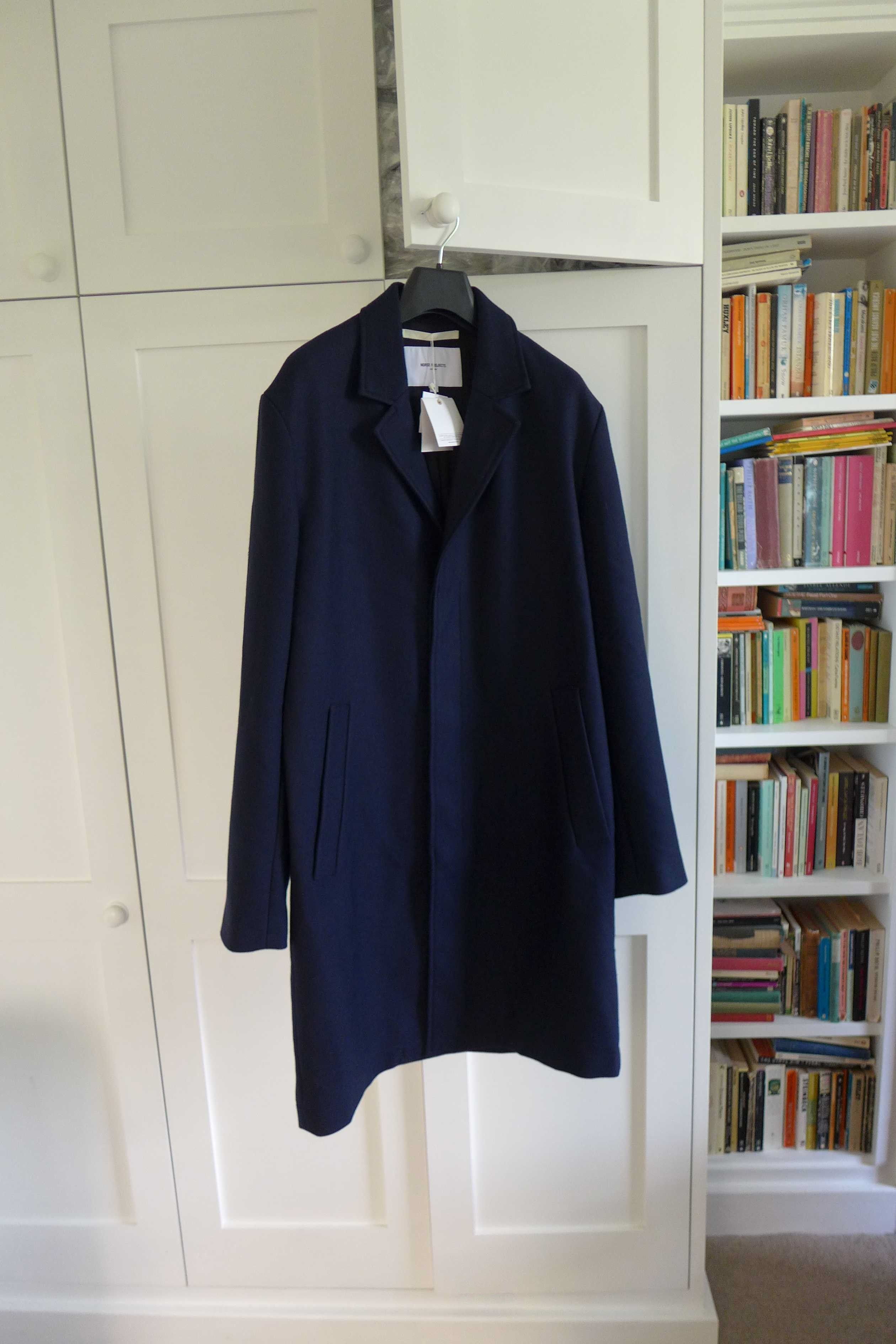 Norse Projects Sundsval Coat -- Dark Navy