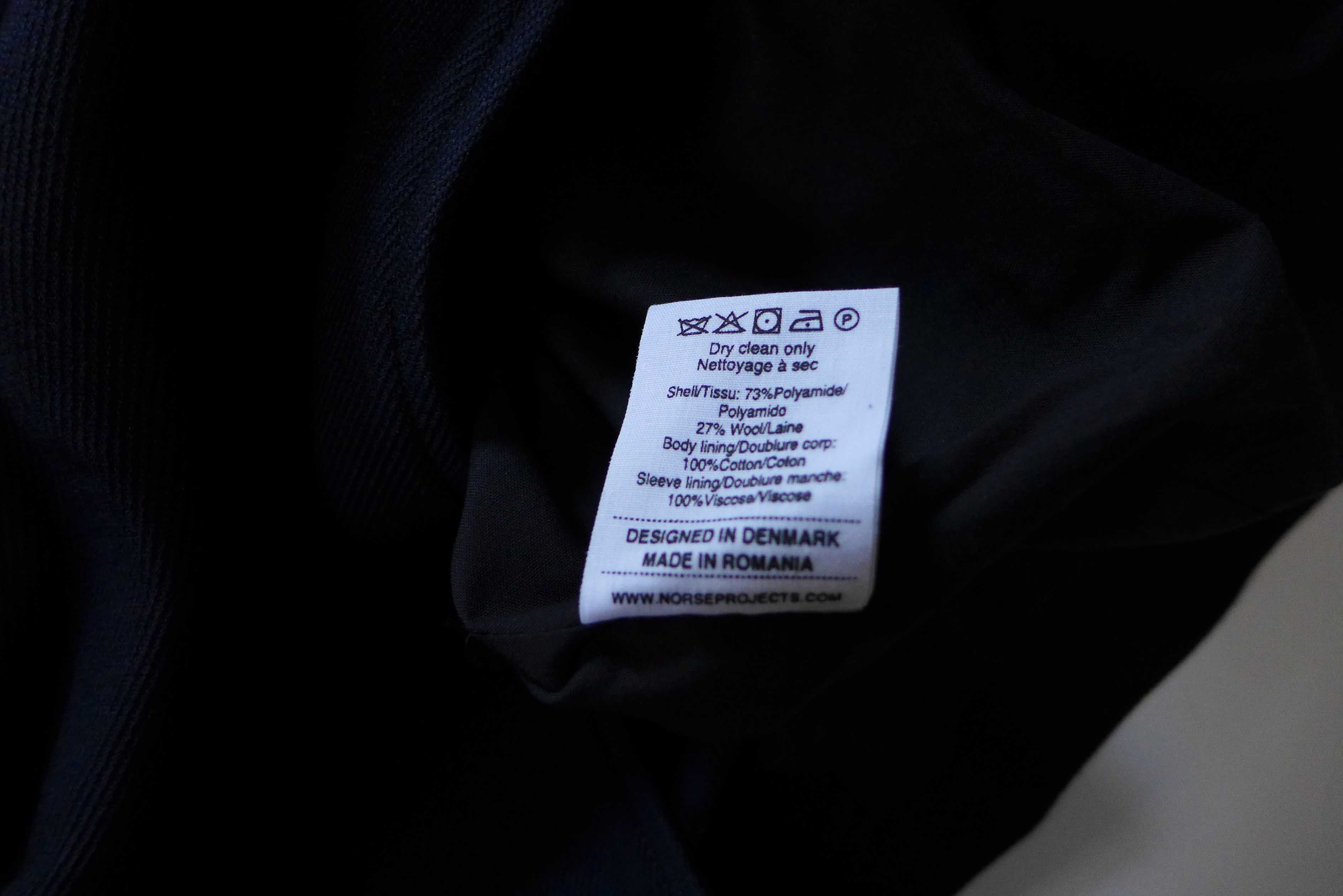 Norse Projects Norse Projects Sundsval Coat - Dark Navy Size US L / EU 52-54 / 3 - 20 Thumbnail