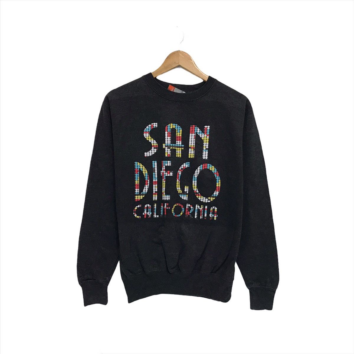 Japanese Brand Colourful San Diego California Sweatshirt Size US M / EU 48-50 / 2 - 1 Thumbnail