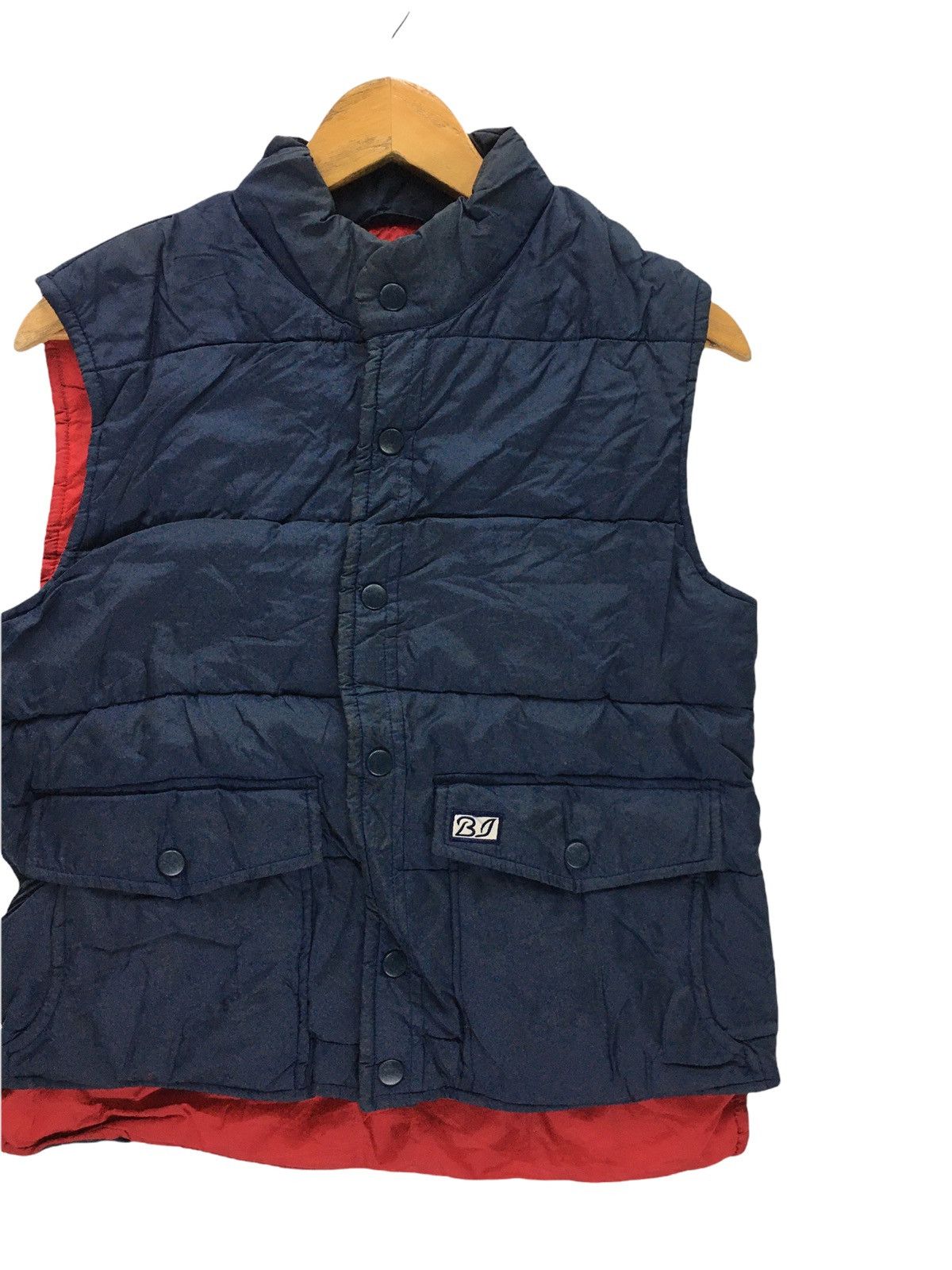 Japanese Brand × Mizuno × Vintage Vintage Mizuno Down Up Pocket Tectical Vest Vest Jacket Size US S / EU 44-46 / 1 - 5 Thumbnail