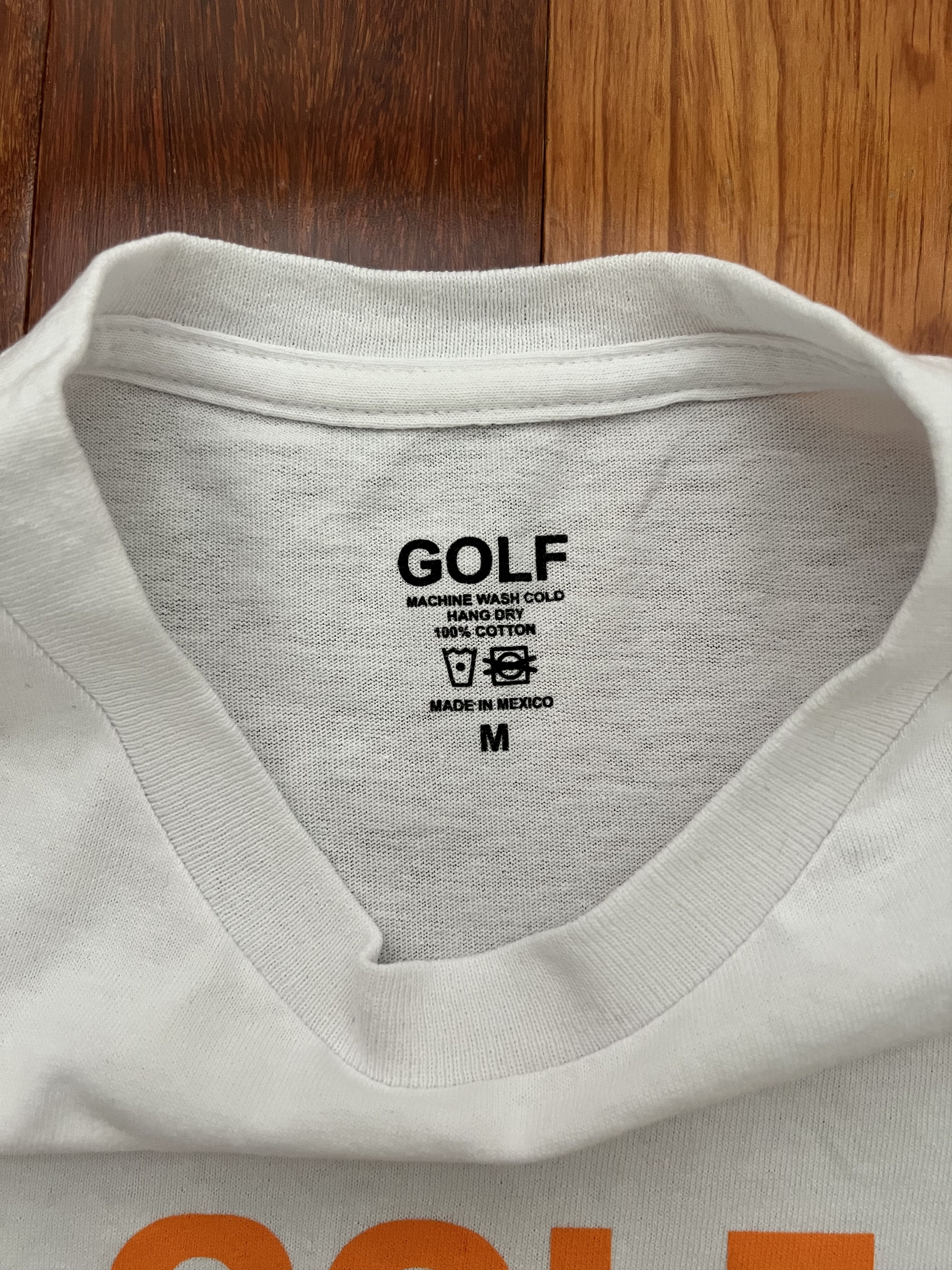 Golf Wang × Tyler The Creator 💚 Golf Wang Orange Logo Tee Medium Size US M / EU 48-50 / 2 - 4 Thumbnail