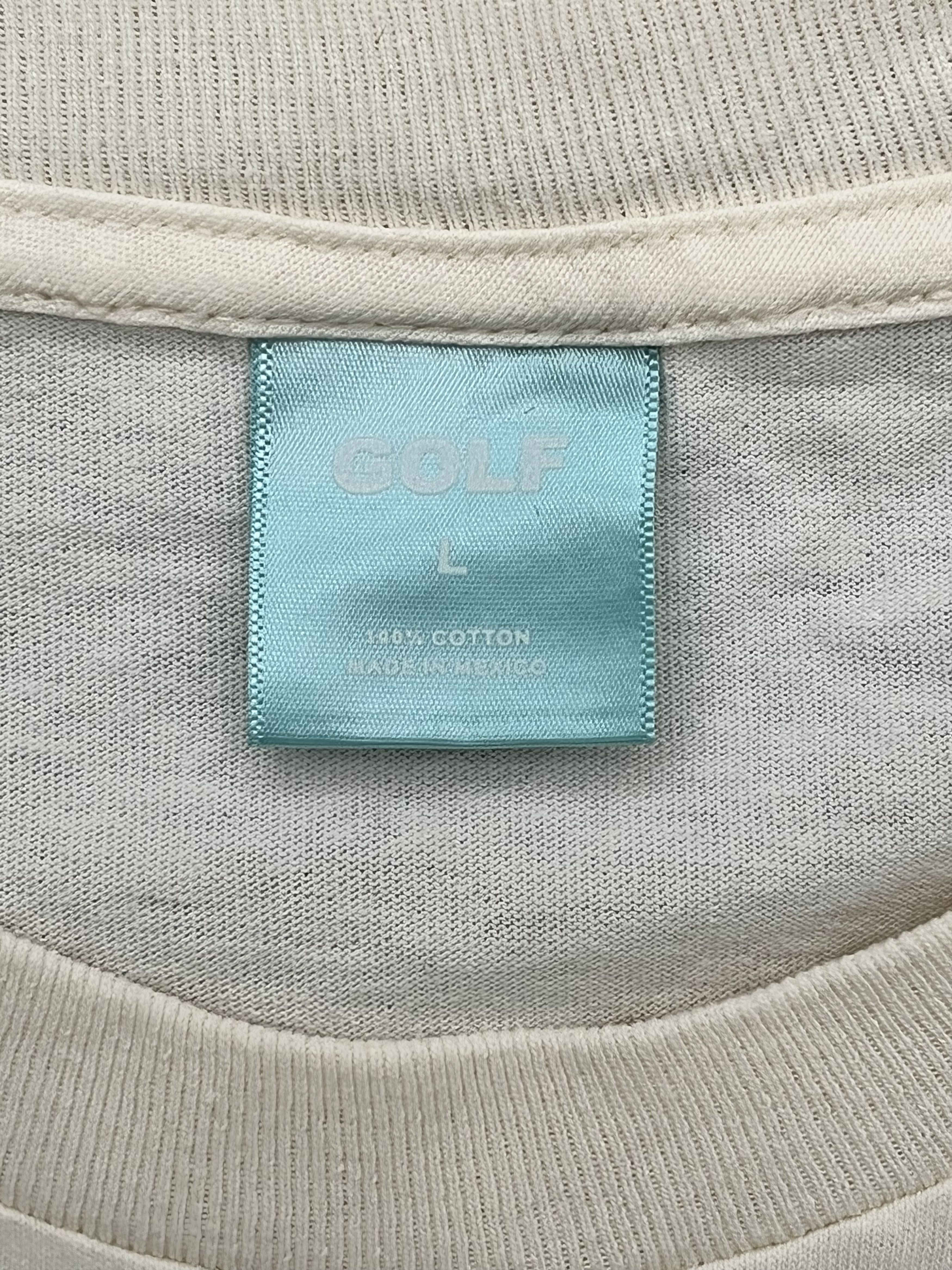 Golf Wang 💚 Golf Wang Digi Fleur Flower Tee Cream Size US L / EU 52-54 / 3 - 4 Thumbnail