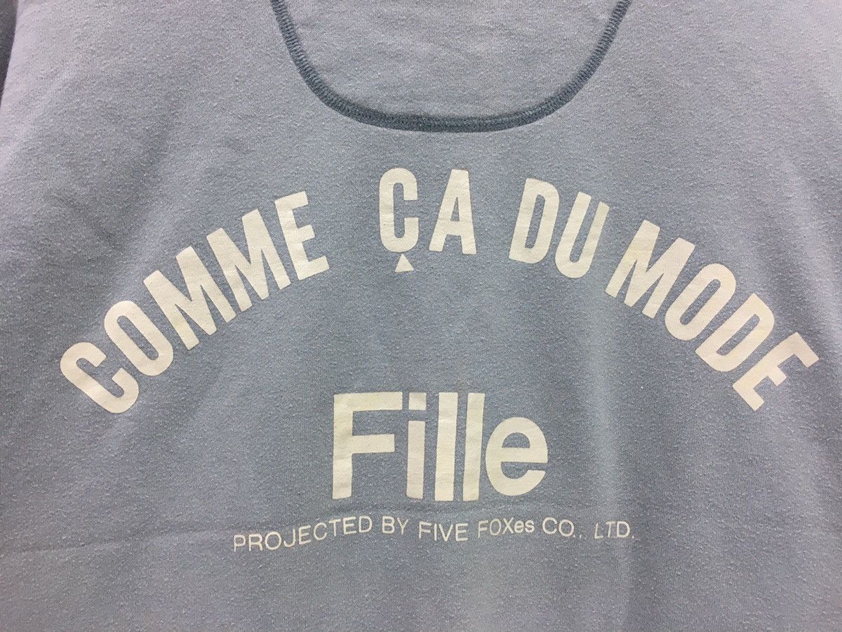 Comme Ca Ism × Japanese Brand Comme Ca Du Mode Big Logo Spellout Sweatshirt Size US M / EU 48-50 / 2 - 4 Thumbnail