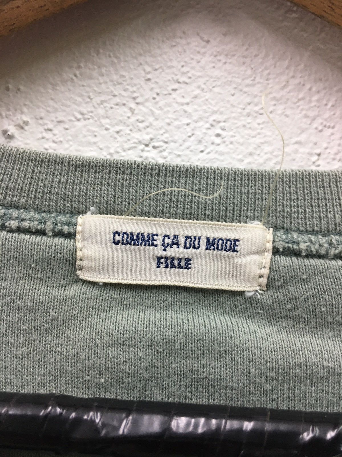 Comme Ca Ism × Japanese Brand Comme Ca Du Mode Big Logo Spellout Sweatshirt Size US M / EU 48-50 / 2 - 8 Thumbnail
