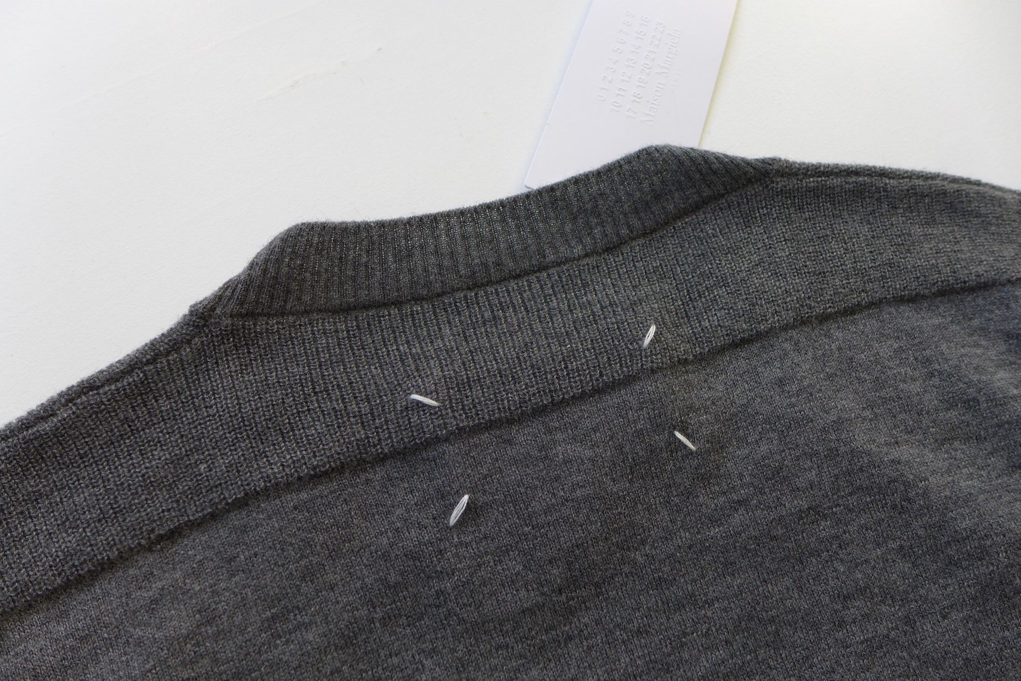 Maison Margiela Margiela Grey Cashmere Sweater Size US M / EU 48-50 / 2 - 6 Thumbnail