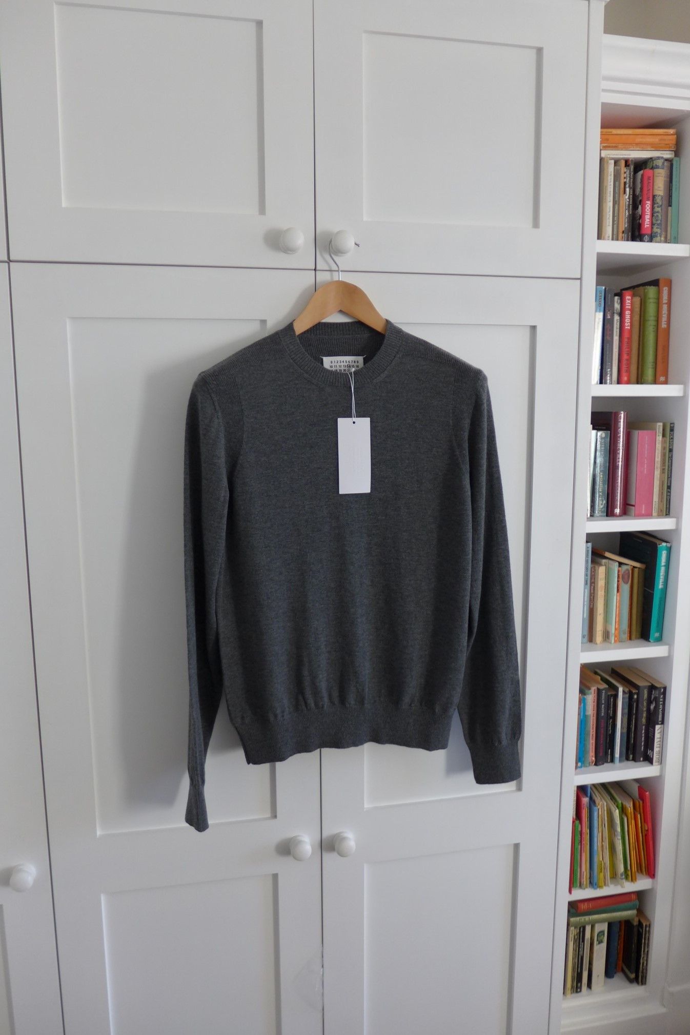 Maison Margiela Margiela Grey Cashmere Sweater Size US M / EU 48-50 / 2 - 1 Thumbnail