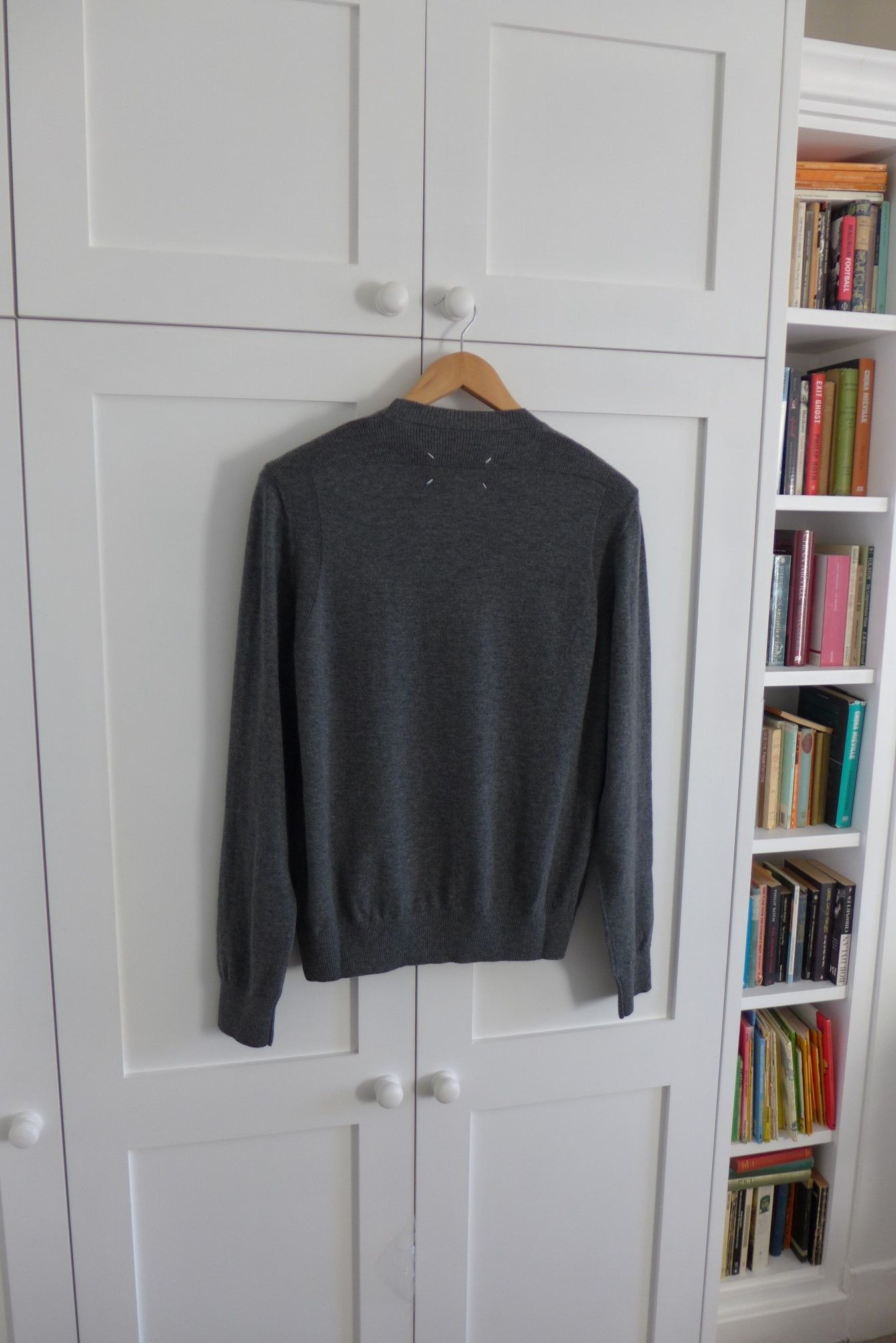 Maison Margiela Margiela Grey Cashmere Sweater Size US M / EU 48-50 / 2 - 2 Thumbnail