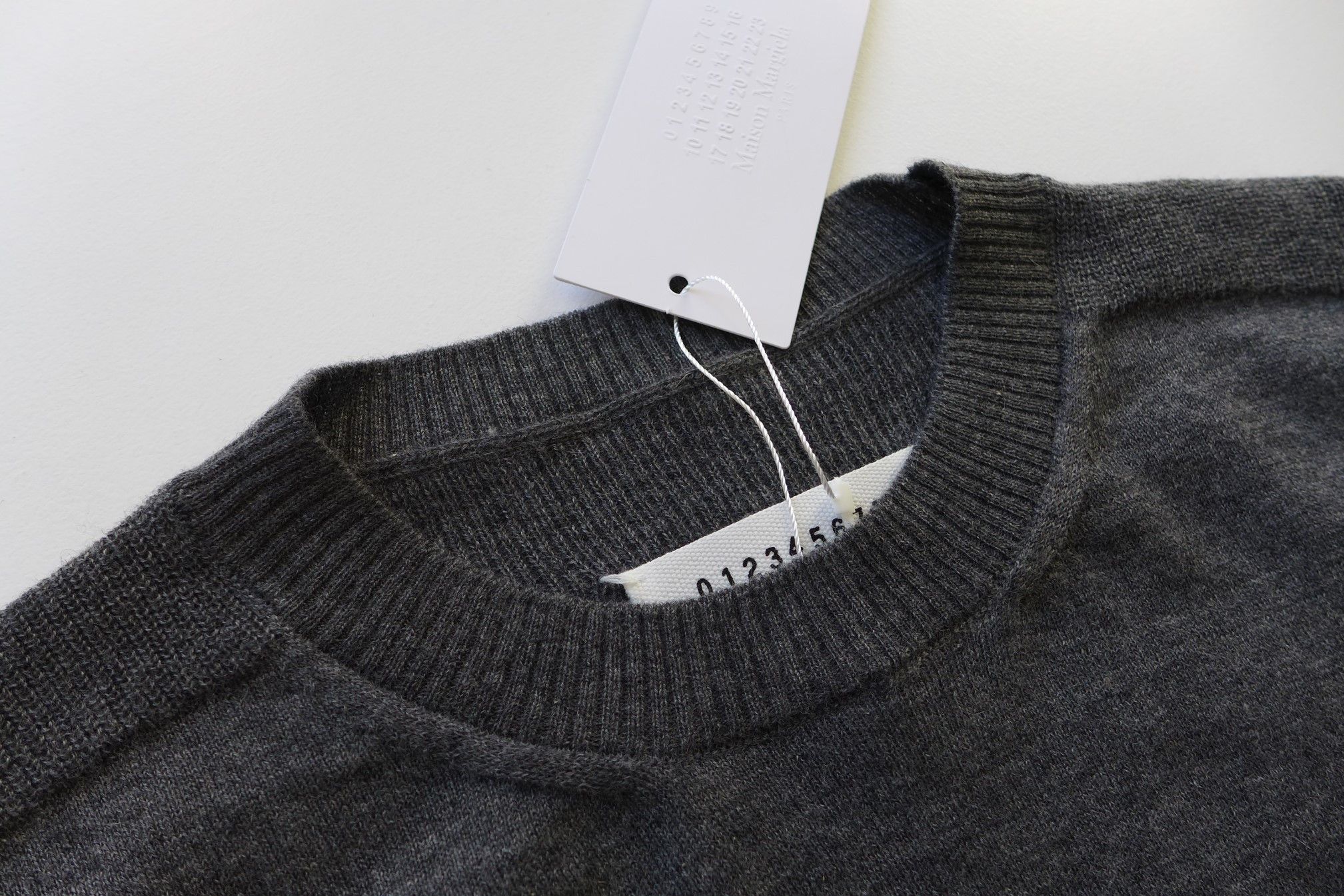 Maison Margiela Margiela Grey Cashmere Sweater Size US M / EU 48-50 / 2 - 4 Thumbnail