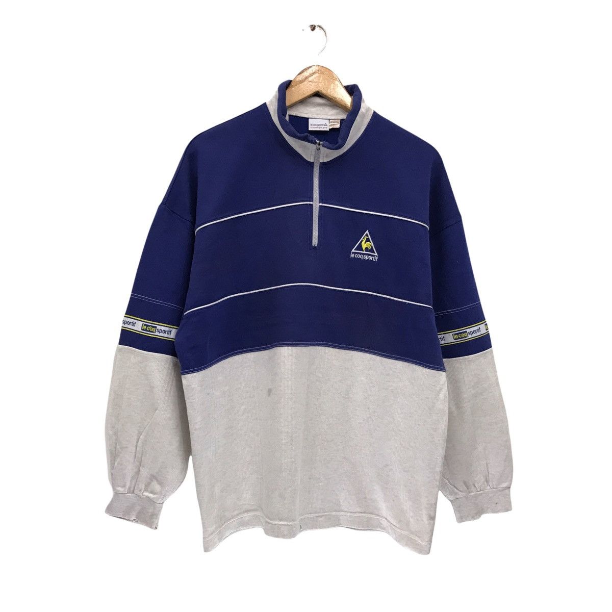 Le Coq Sportif × Sports Specialties × Vintage Vintage Le Coq Sportif Small Logo Sweatshirt Size US L / EU 52-54 / 3 - 1 Thumbnail
