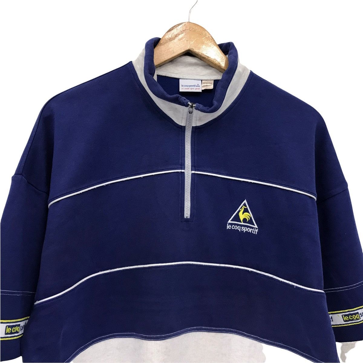 Le Coq Sportif × Sports Specialties × Vintage Vintage Le Coq Sportif Small Logo Sweatshirt Size US L / EU 52-54 / 3 - 2 Thumbnail