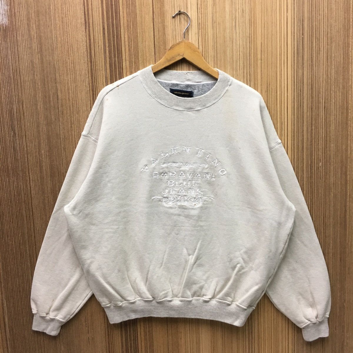 Designer × Valentino Vintage Valentino Garavani Sweatshirt Made In Italy Size US XL / EU 56 / 4 - 1 Thumbnail