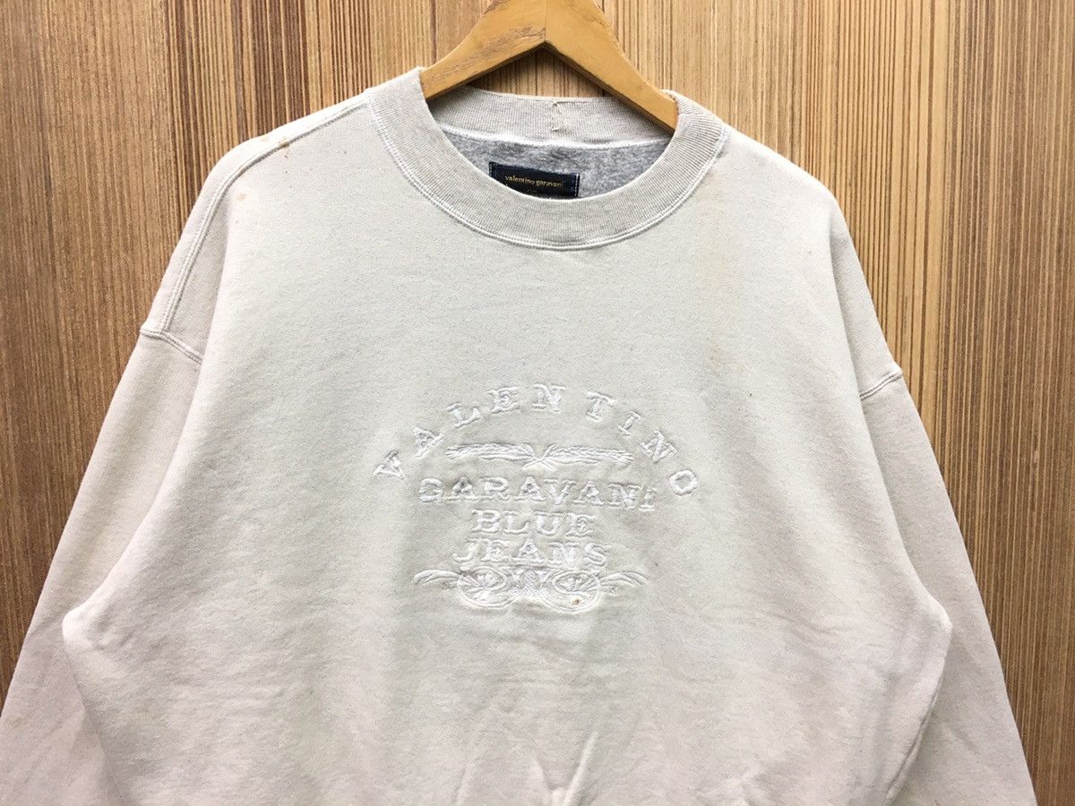 Designer × Valentino Vintage Valentino Garavani Sweatshirt Made In Italy Size US XL / EU 56 / 4 - 2 Thumbnail