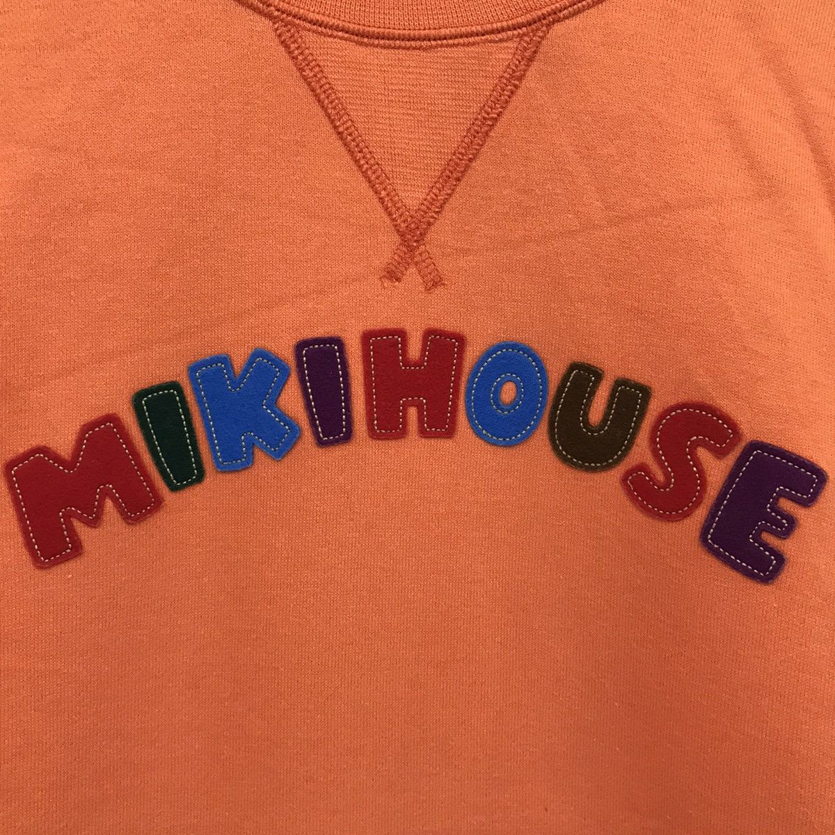 Disney × Japanese Brand × Mickey Mouse Vintage Miki House Multicolour Logo Sweatshirt Size US M / EU 48-50 / 2 - 3 Thumbnail