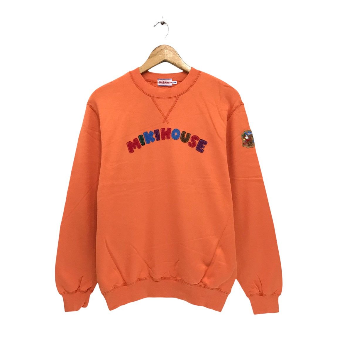 Disney × Japanese Brand × Mickey Mouse Vintage Miki House Multicolour Logo Sweatshirt Size US M / EU 48-50 / 2 - 1 Thumbnail