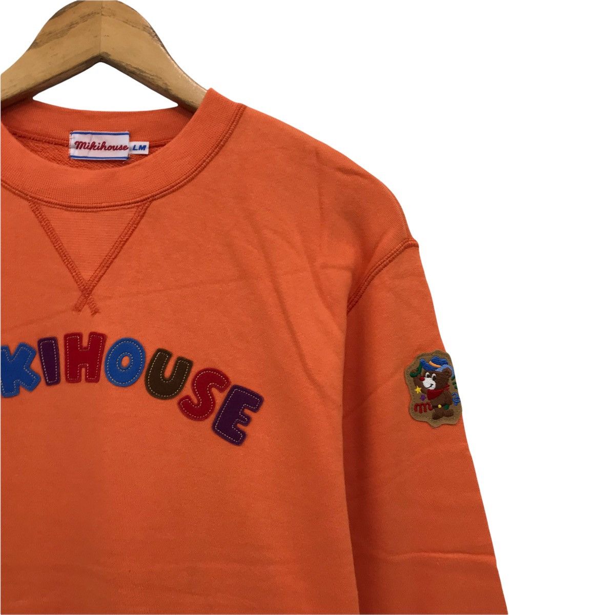 Disney × Japanese Brand × Mickey Mouse Vintage Miki House Multicolour Logo Sweatshirt Size US M / EU 48-50 / 2 - 5 Thumbnail