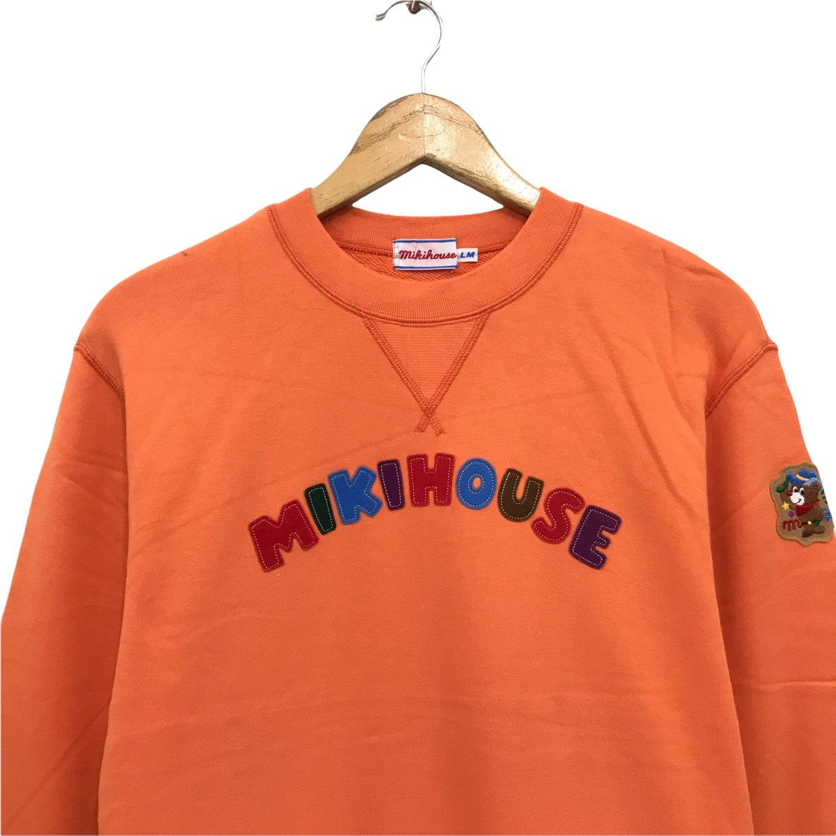 Disney × Japanese Brand × Mickey Mouse Vintage Miki House Multicolour Logo Sweatshirt Size US M / EU 48-50 / 2 - 2 Thumbnail