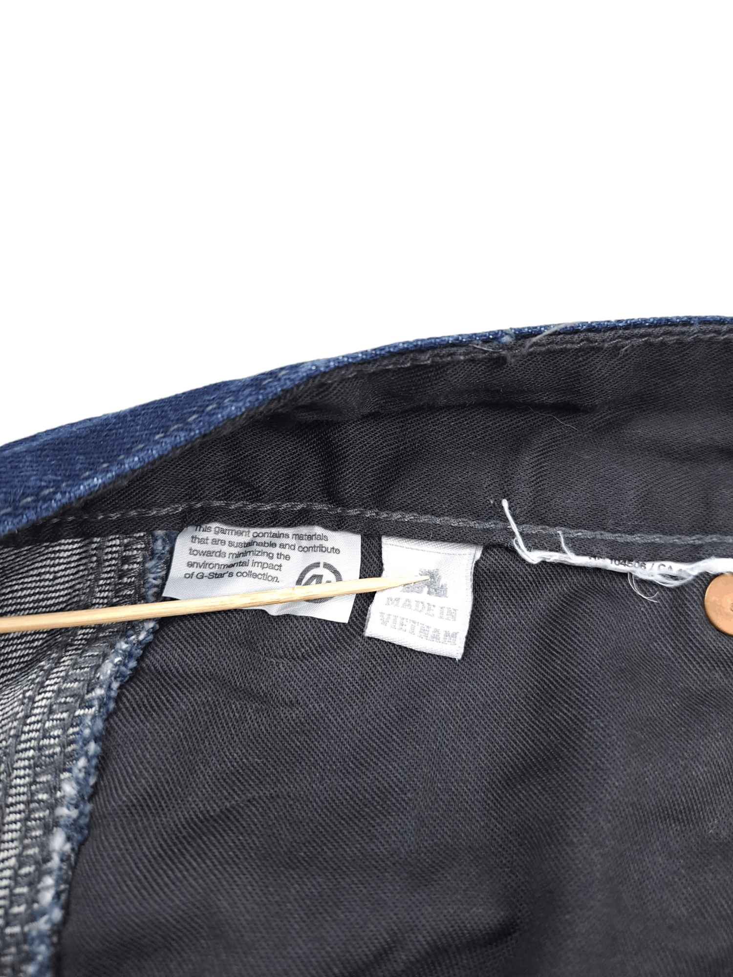 G-Star 💎 G-STAR RAW 32/32 3D Slim Navy Painter Denim Jeans Size US 32 / EU 48 - 8 Thumbnail