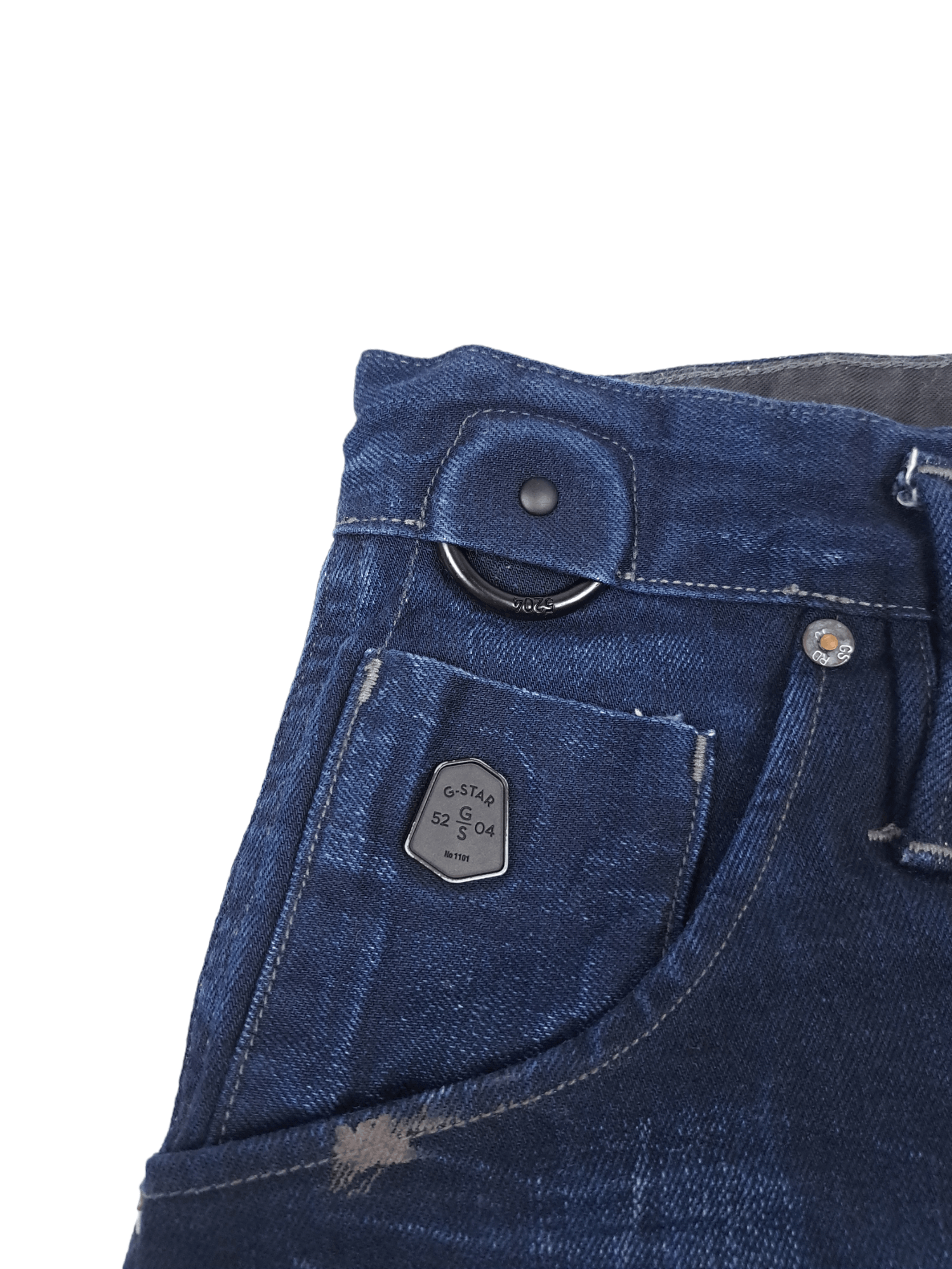 G-Star 💎 G-STAR RAW 32/32 3D Slim Navy Painter Denim Jeans Size US 32 / EU 48 - 5 Thumbnail