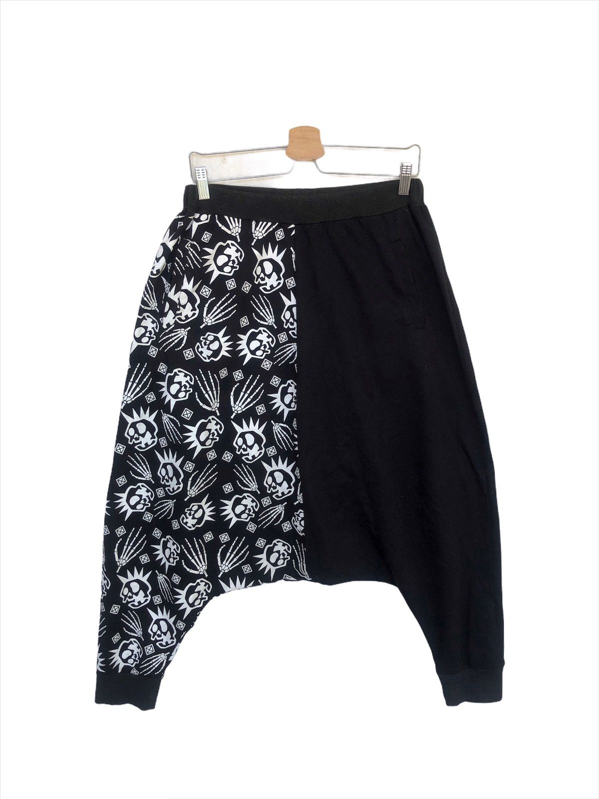 Misfits Misfits Skulls Goth Punk Drop Crotch Harem Pants Size US 32 / EU 48 - 2 Thumbnail