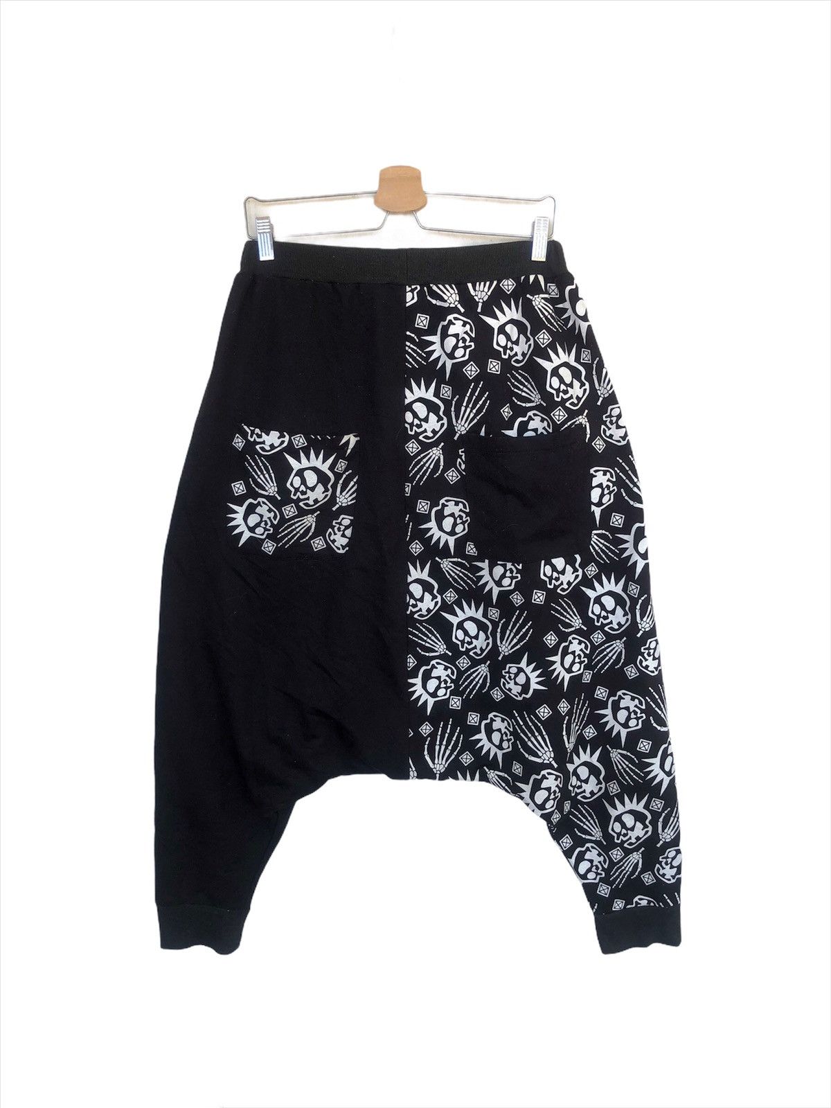 Misfits Misfits Skulls Goth Punk Drop Crotch Harem Pants Size US 32 / EU 48 - 1 Thumbnail