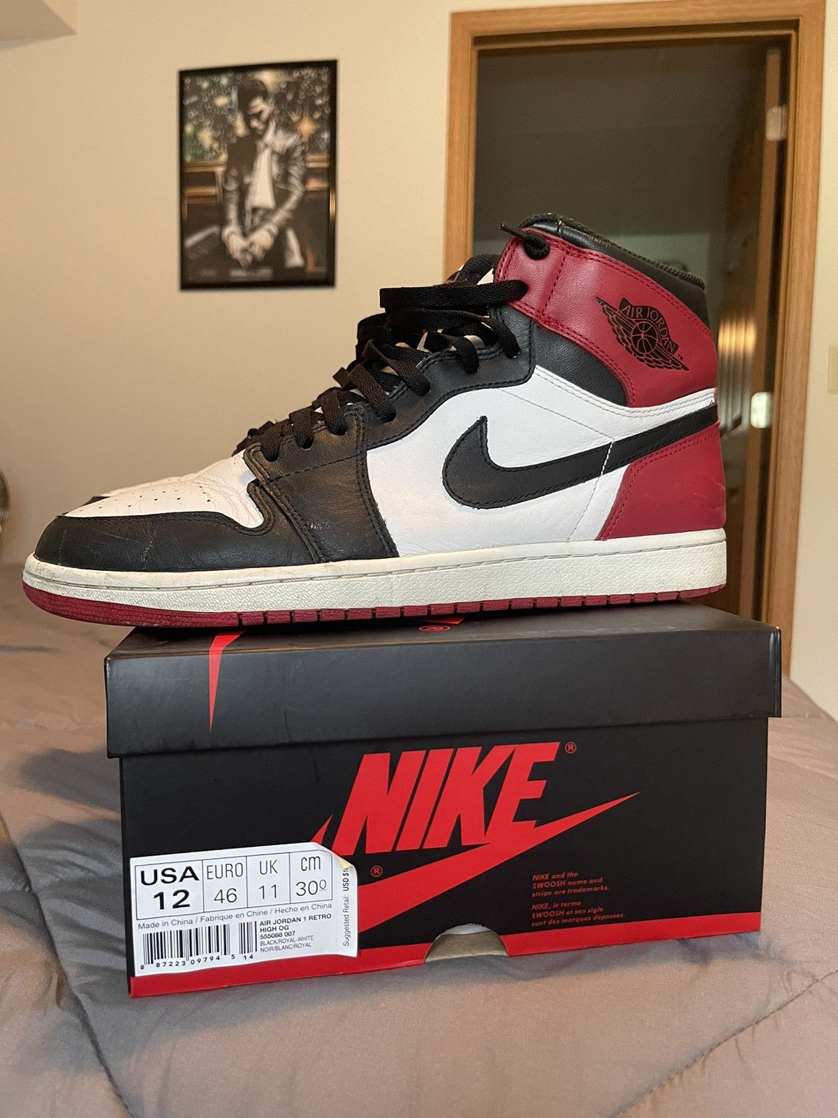 Air Jordan 1 Black Toe 2013