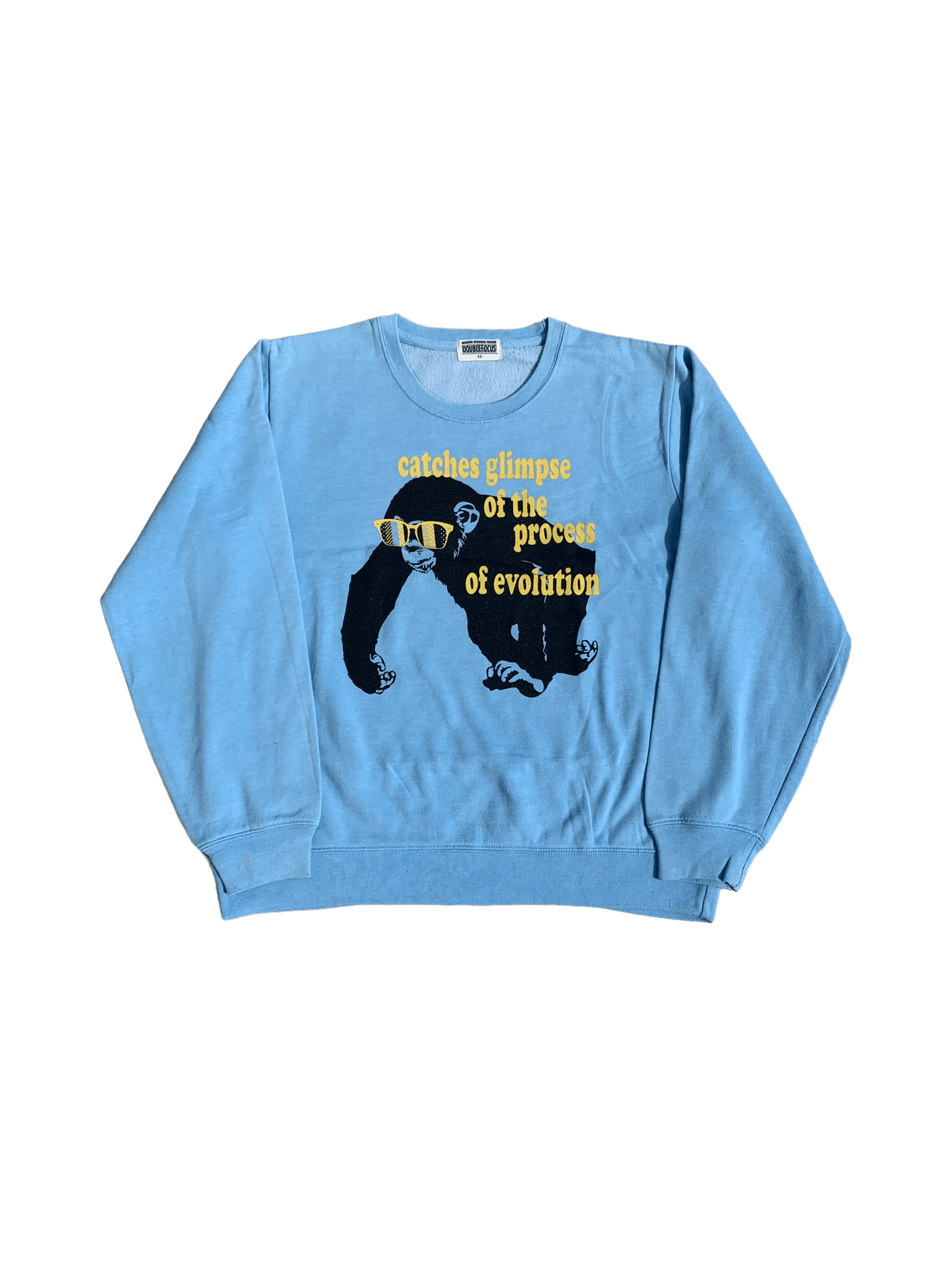Japanese Brand Vintage Ape Evolution Graphic Sweatshirt Size US M / EU 48-50 / 2 - 1 Thumbnail