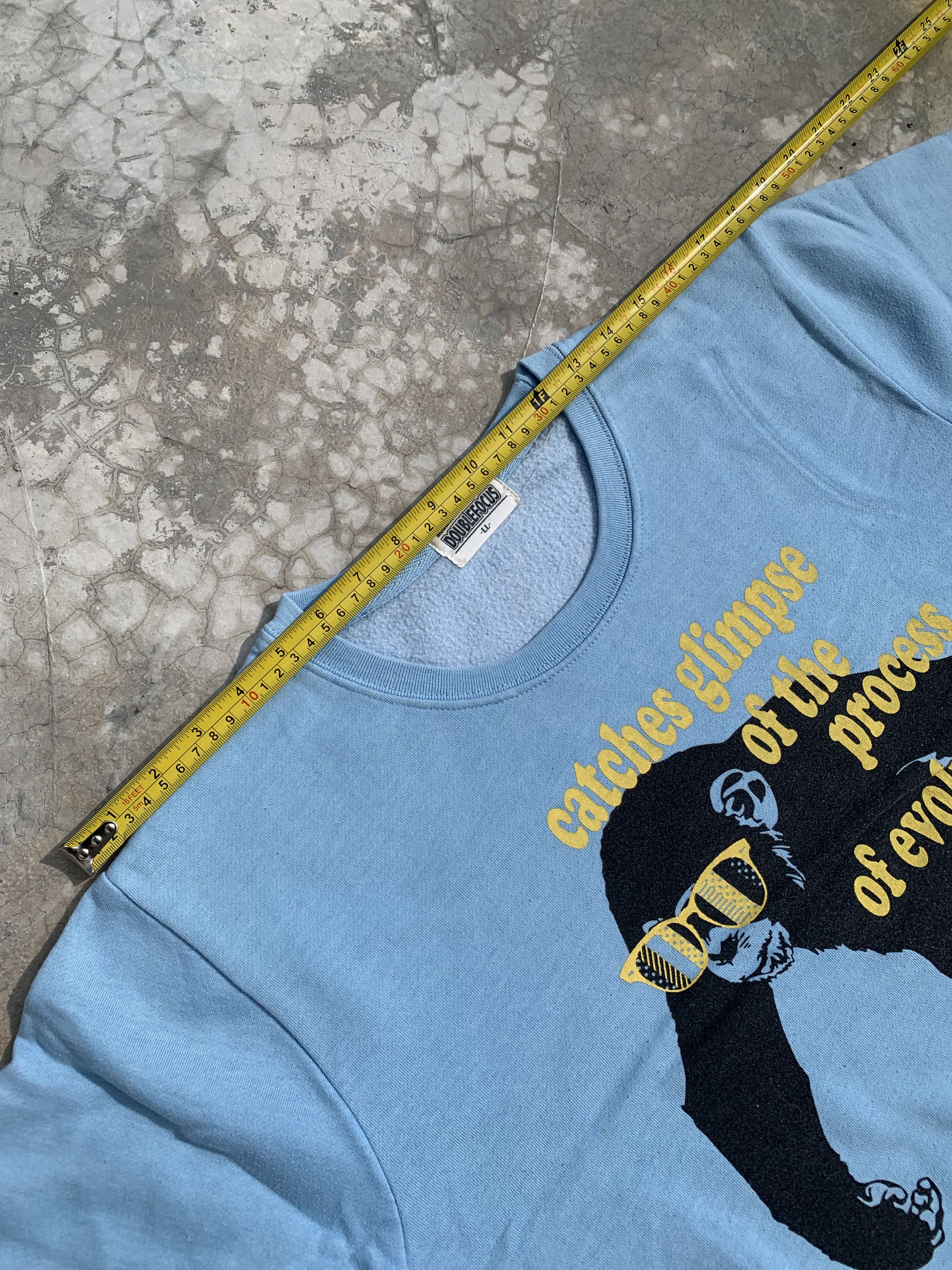 Japanese Brand Vintage Ape Evolution Graphic Sweatshirt Size US M / EU 48-50 / 2 - 6 Thumbnail