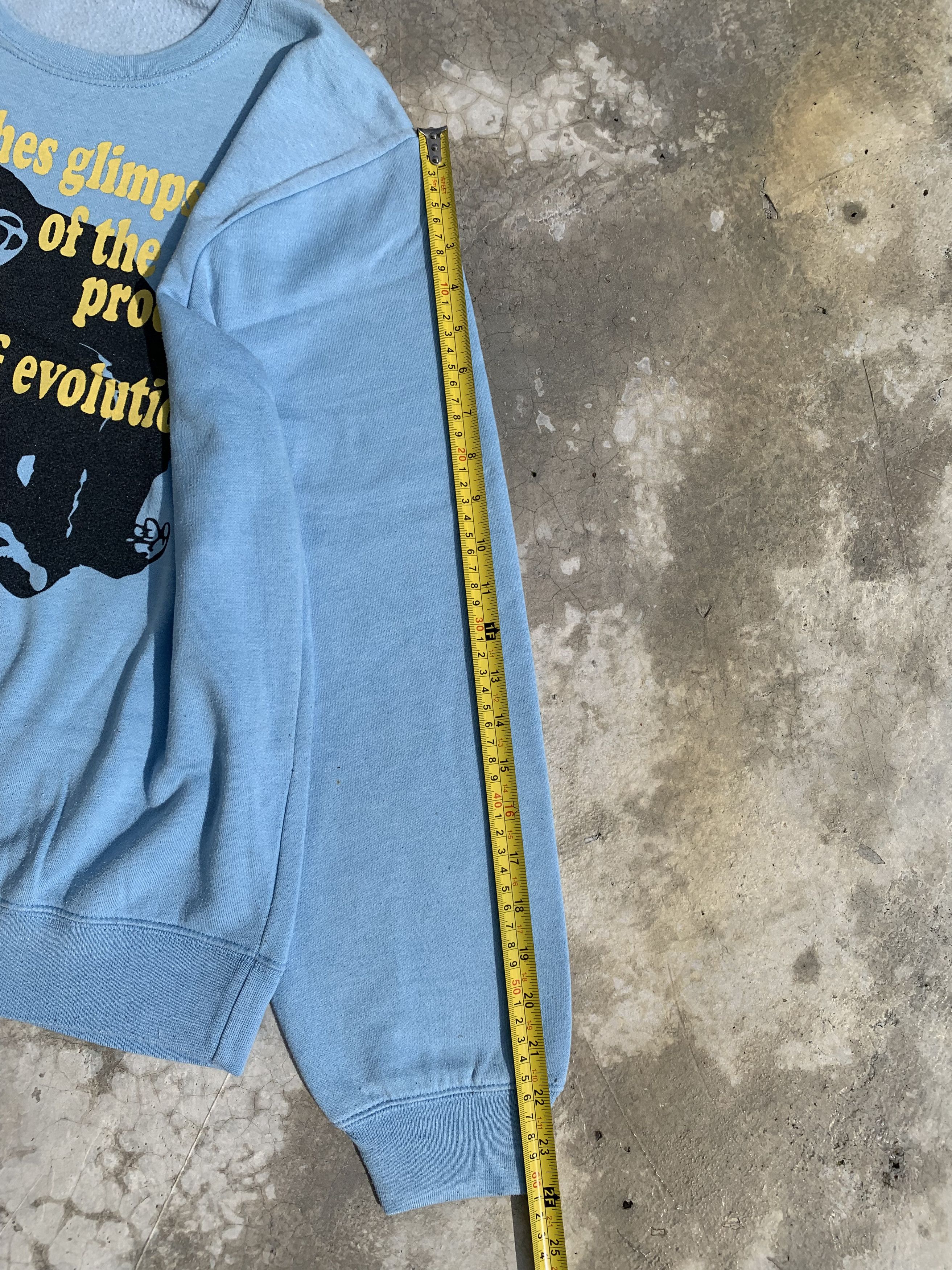 Japanese Brand Vintage Ape Evolution Graphic Sweatshirt Size US M / EU 48-50 / 2 - 7 Thumbnail