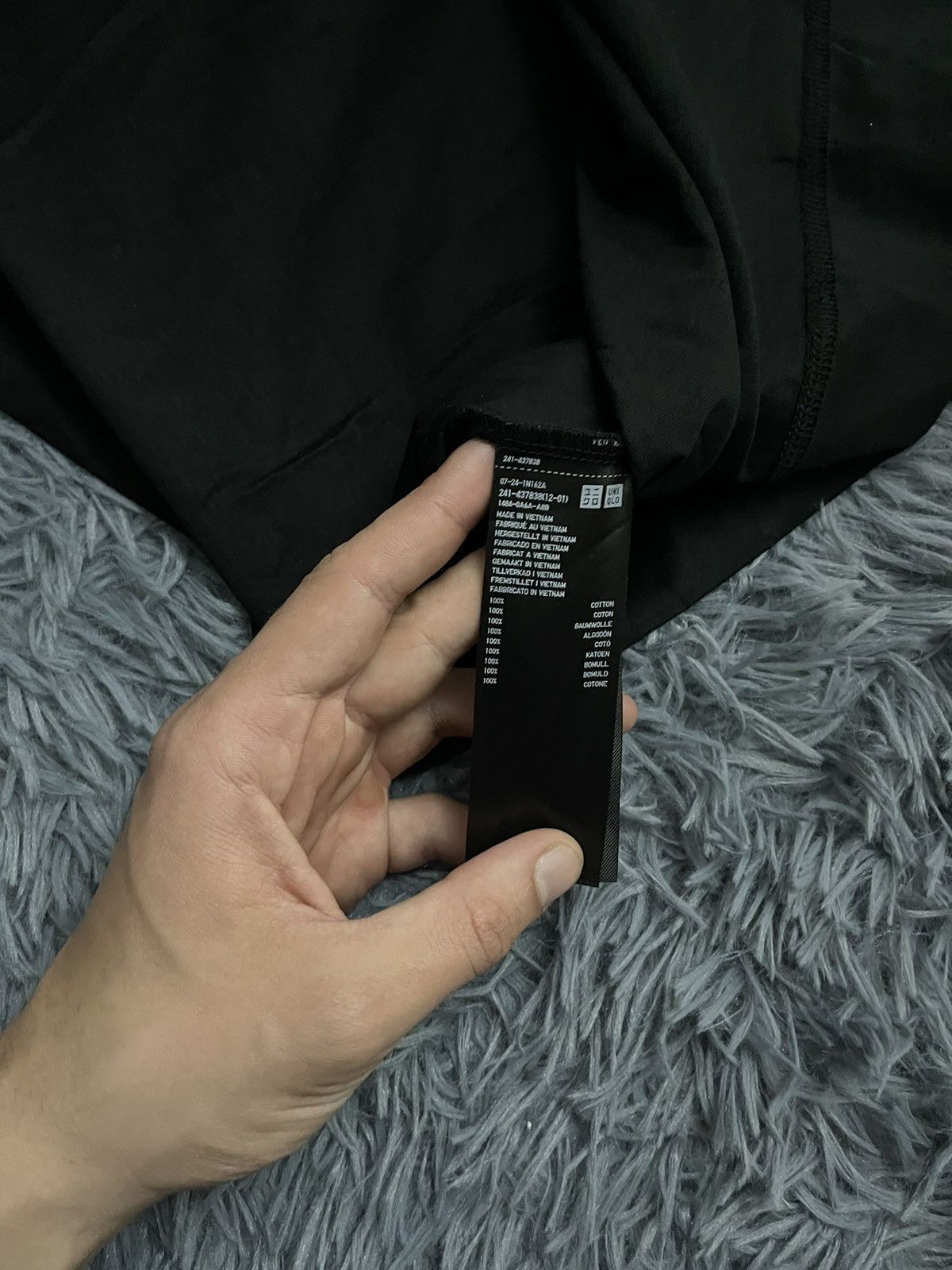 Jil Sander × Uniqlo Jil Sander x Uniqlo J+ avant garde black t-shirt Size US M / EU 48-50 / 2 - 4 Thumbnail