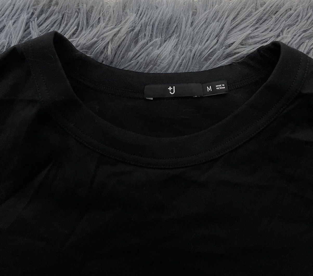 Jil Sander × Uniqlo Jil Sander x Uniqlo J+ avant garde black t-shirt Size US M / EU 48-50 / 2 - 3 Thumbnail