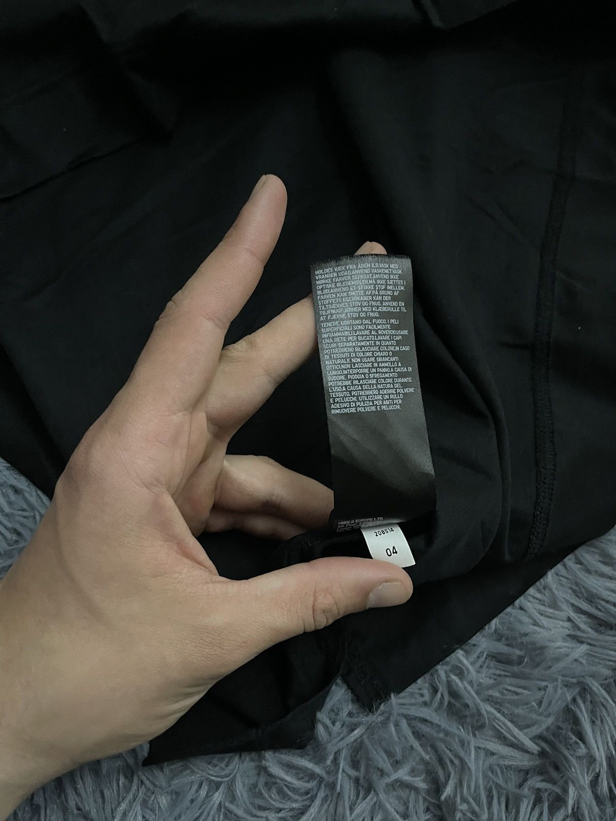 Jil Sander × Uniqlo Jil Sander x Uniqlo J+ avant garde black t-shirt Size US M / EU 48-50 / 2 - 6 Thumbnail