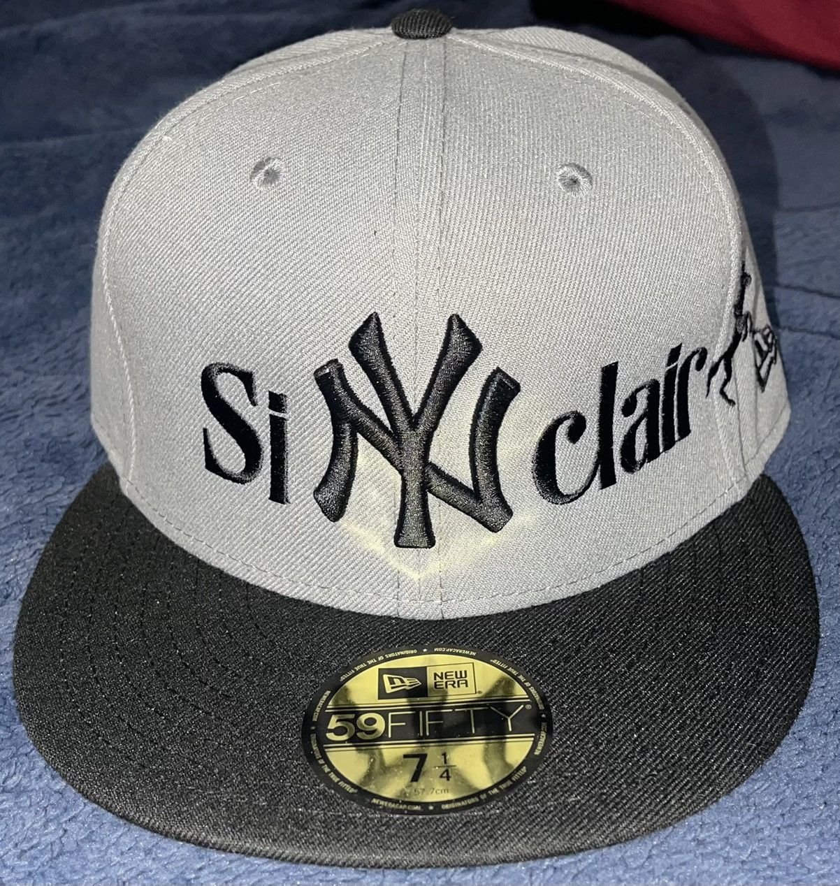 image of New Era x New York Yankees Ever Sinclair Global Christiangrey Ny Fitted 7-1/4, Men's