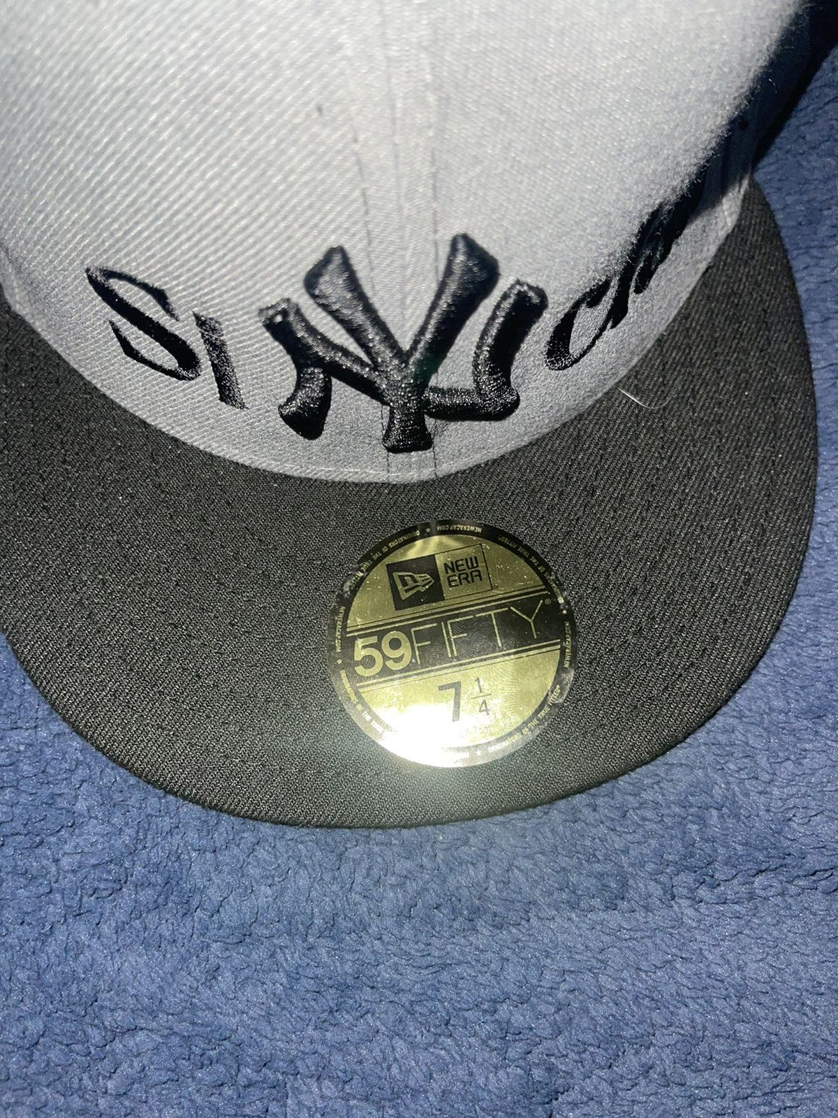 New Era LAST DROP EVER Sinclair Global ChristianGrey NY Fitted 7-1/4 Size ONE SIZE - 5 Thumbnail