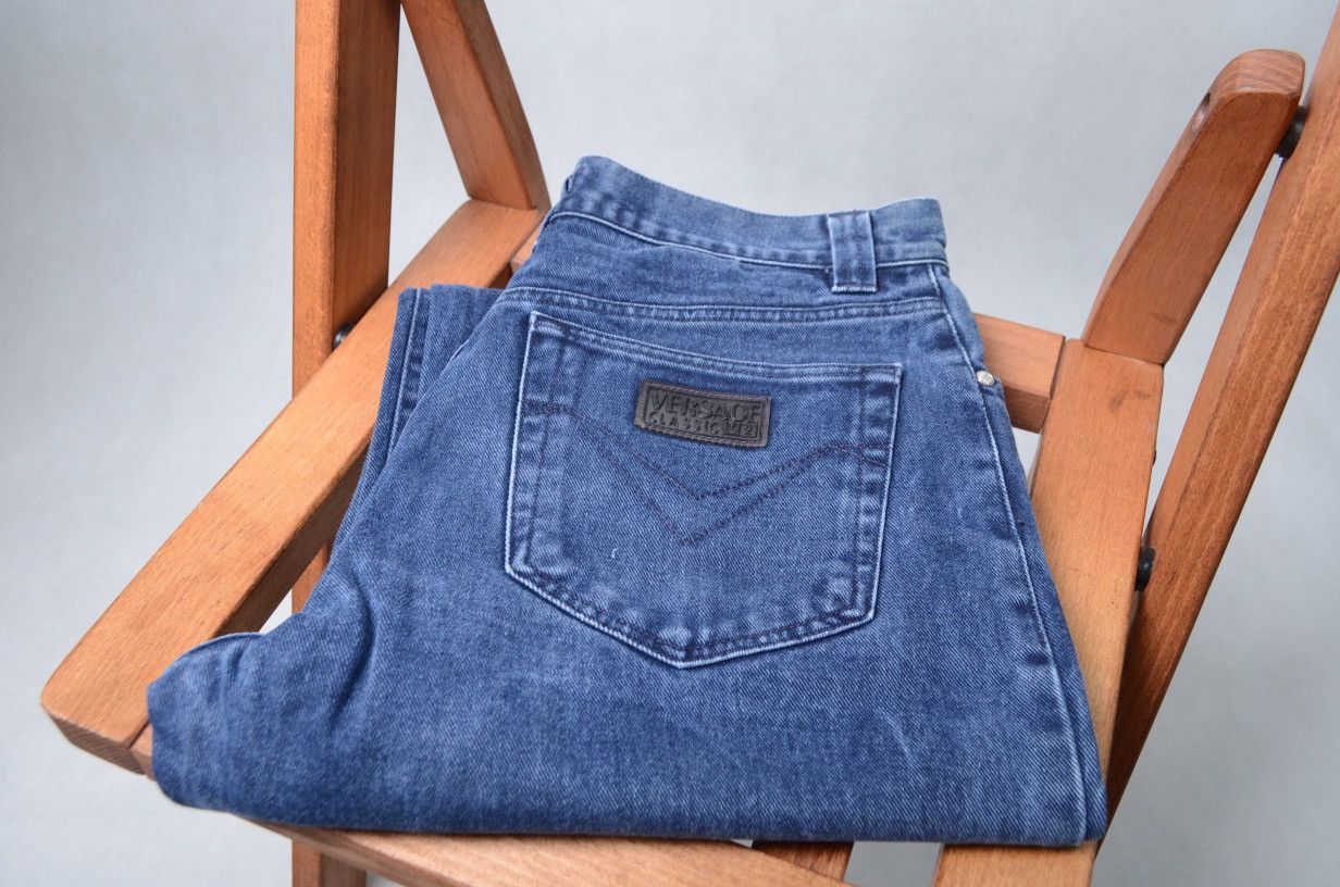 Versace Versace vintage denim jeans fits 32 size Size US 34 / EU 50 - 1 Thumbnail