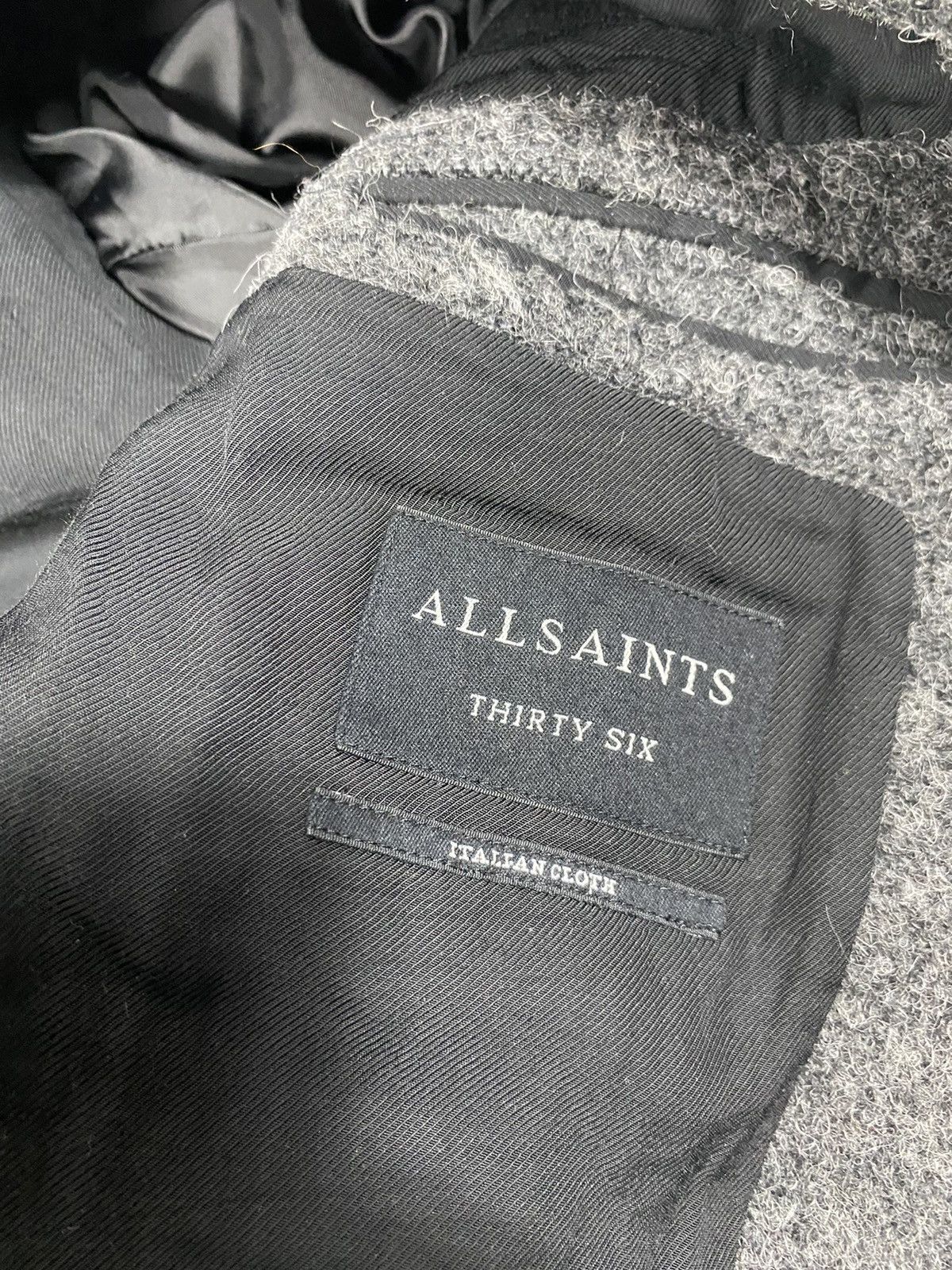 Allsaints Allsaints wool Abel coat size S Size US S / EU 44-46 / 1 - 4 Thumbnail
