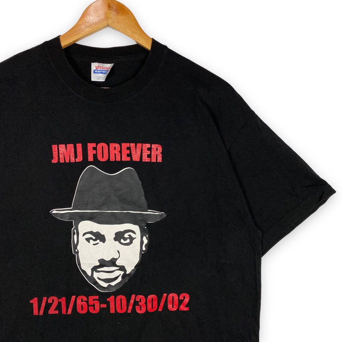 RUN DMC × Rap Tees × Vintage JMJ FOREVER JAM MASTER JAY RUN DMC DJ GRAPHIC RAP TEES Size US L / EU 52-54 / 3 - 2 Thumbnail